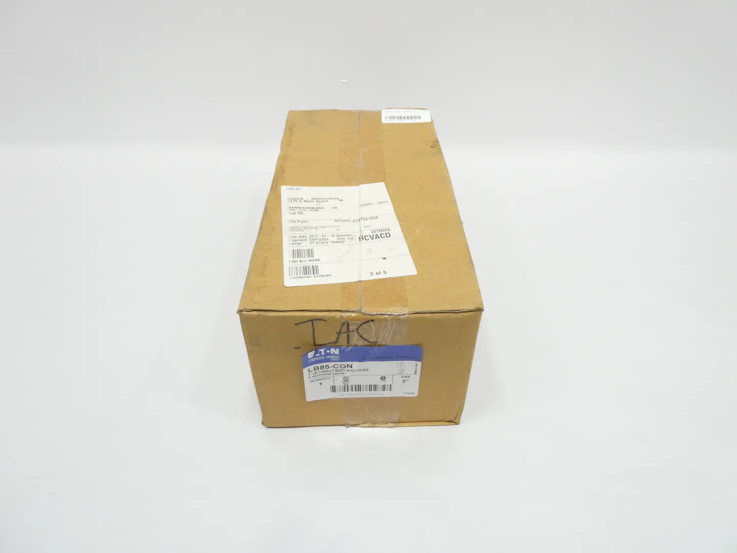 Produktfoto 1 von CROUSE HINDS LB85-CGN