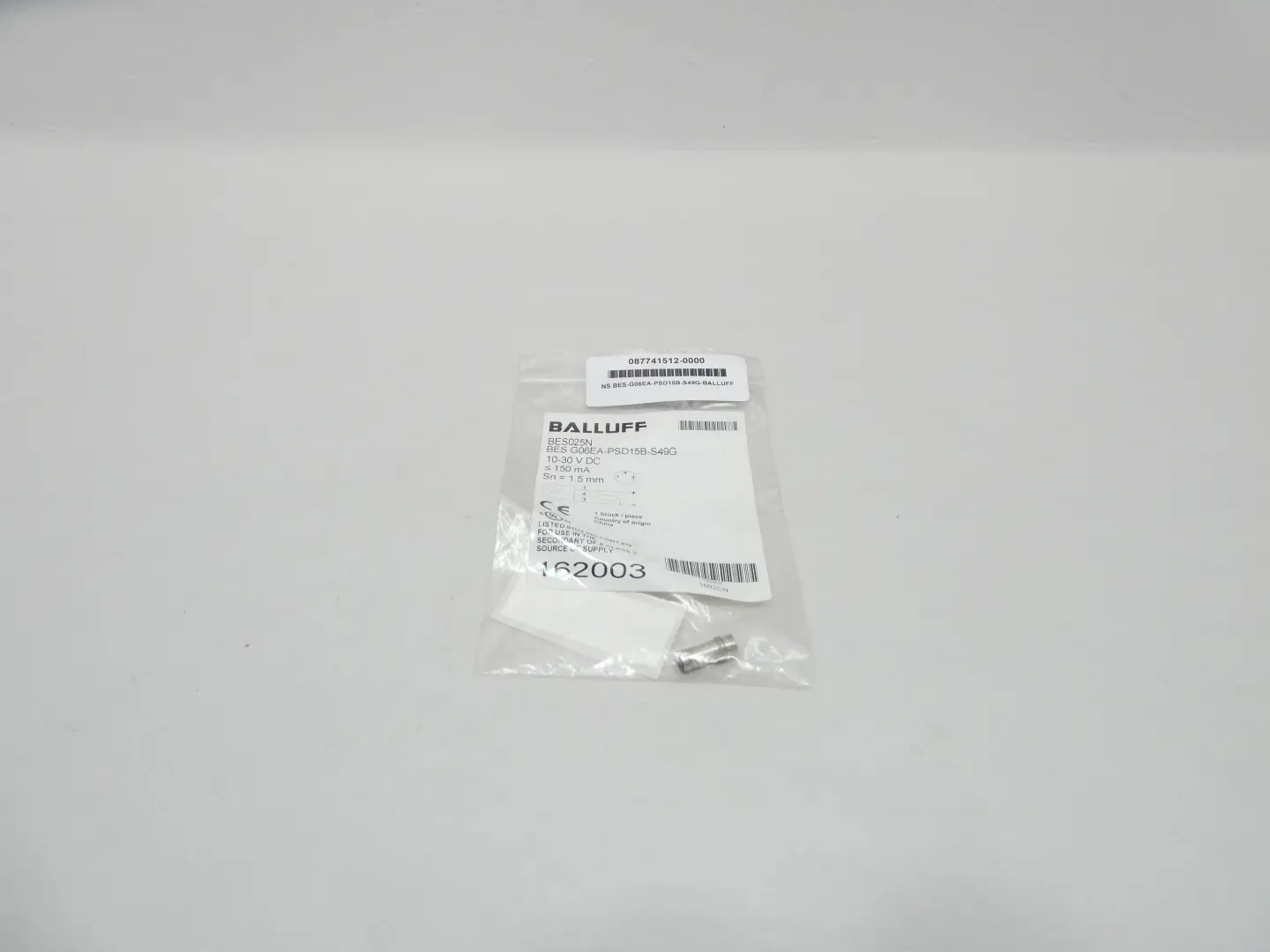 Produktfoto 1 von BALLUFF BES025N BES G06EA-PSD15B-S49G