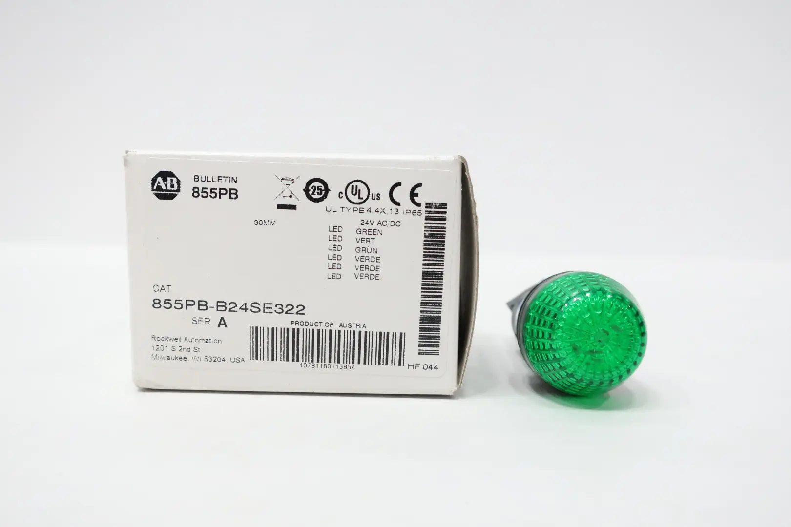 Produktfoto 1 von ALLEN BRADLEY 855PB-B24SE322