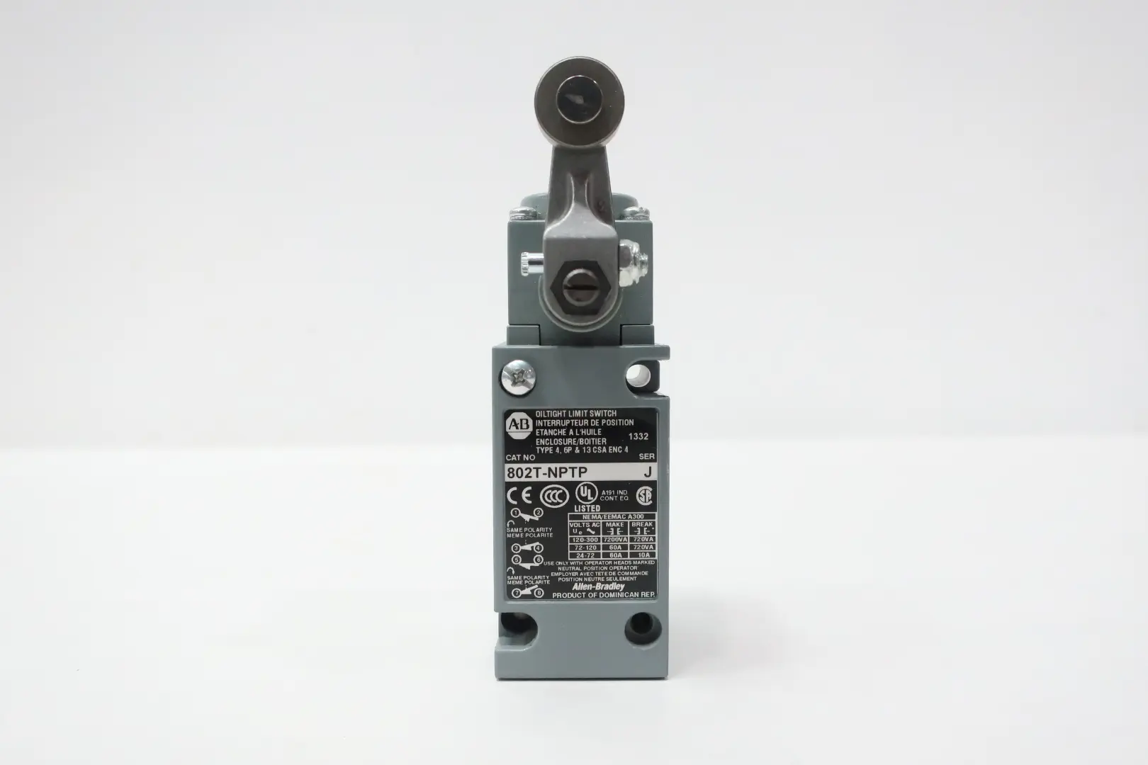 Produktfoto 1 von ALLEN BRADLEY 802T-NPTP