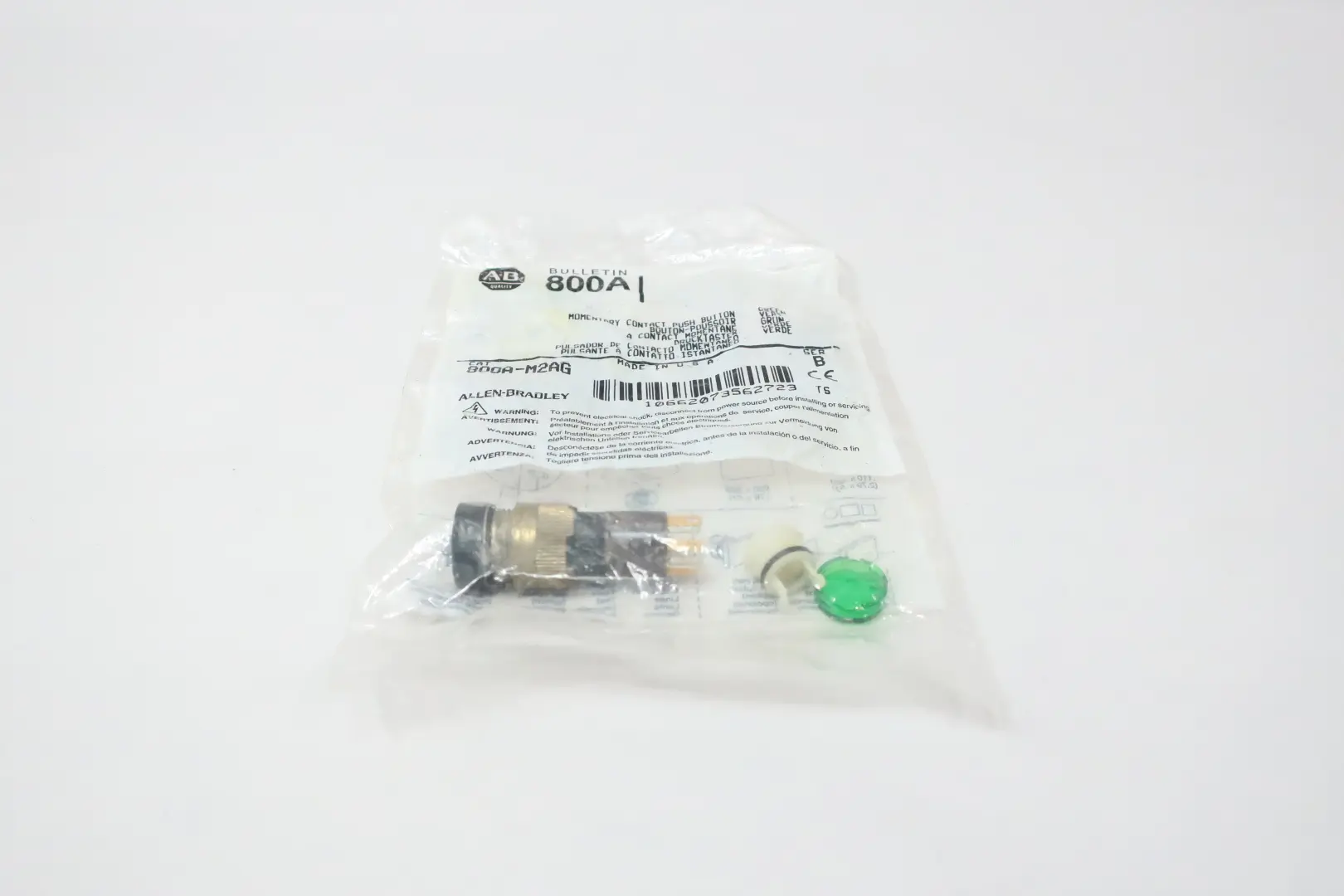 Produktfoto 1 von ALLEN BRADLEY 800A-M2AG