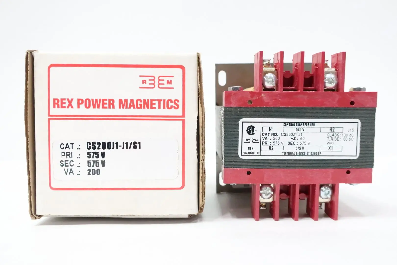 REX POWER MAGNETICS CS200J1-J1