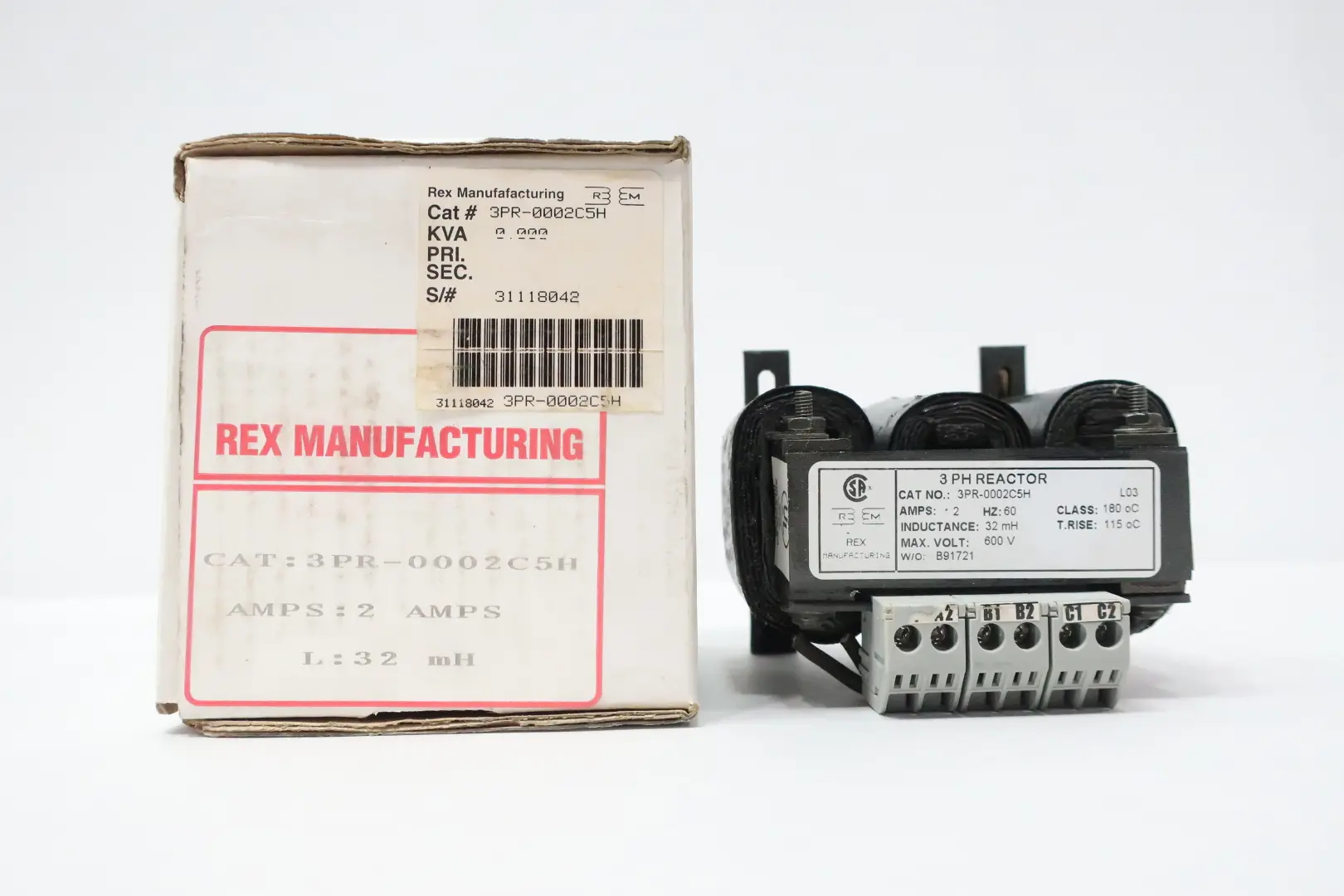 REX POWER MAGNETICS 3PR-0002C5H