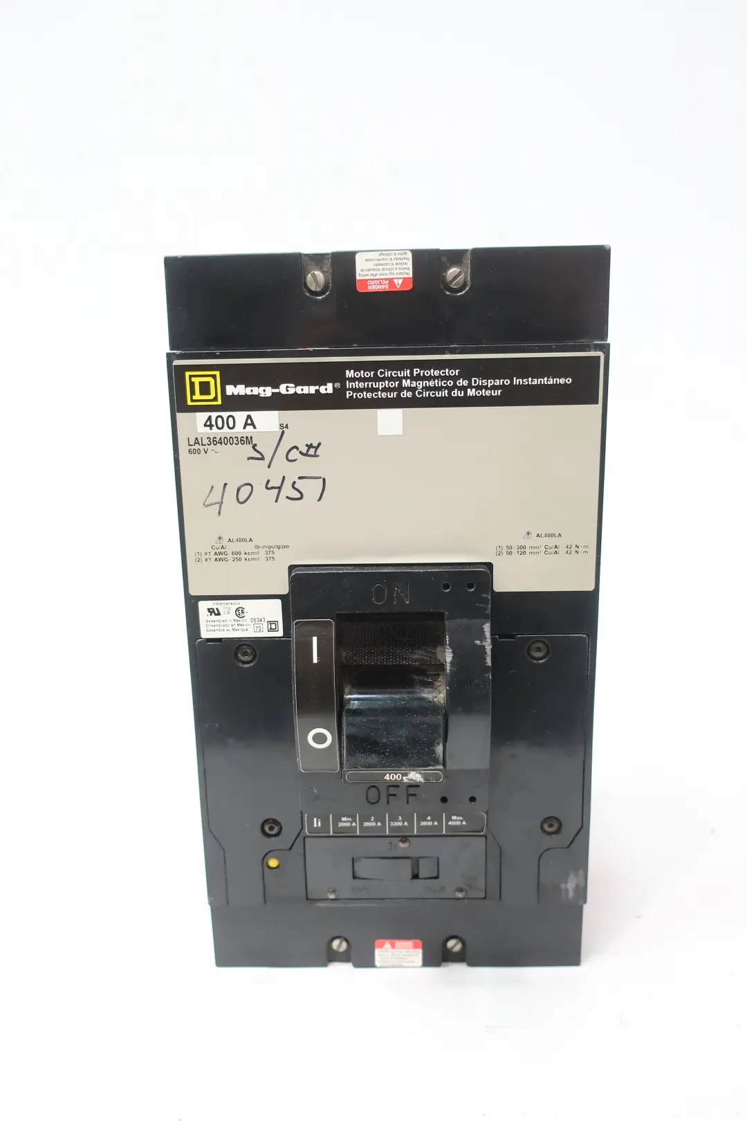 Produktfoto 1 von SQUARE D LAL3640036M