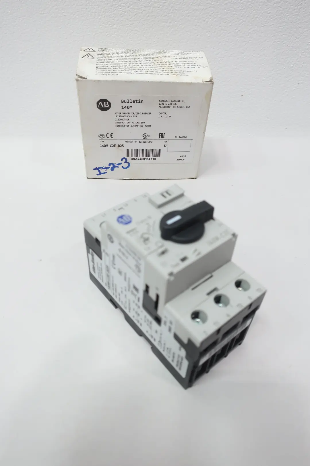 Produktfoto 1 von ALLEN BRADLEY 140M-C2E-B25