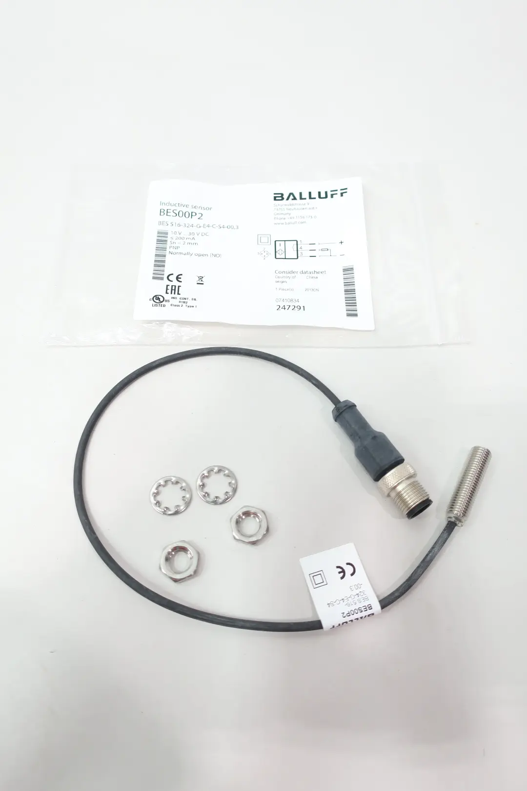 Produktfoto 1 von BALLUFF BES00P2 BES 516-324-G-E4-C-S4-00,3