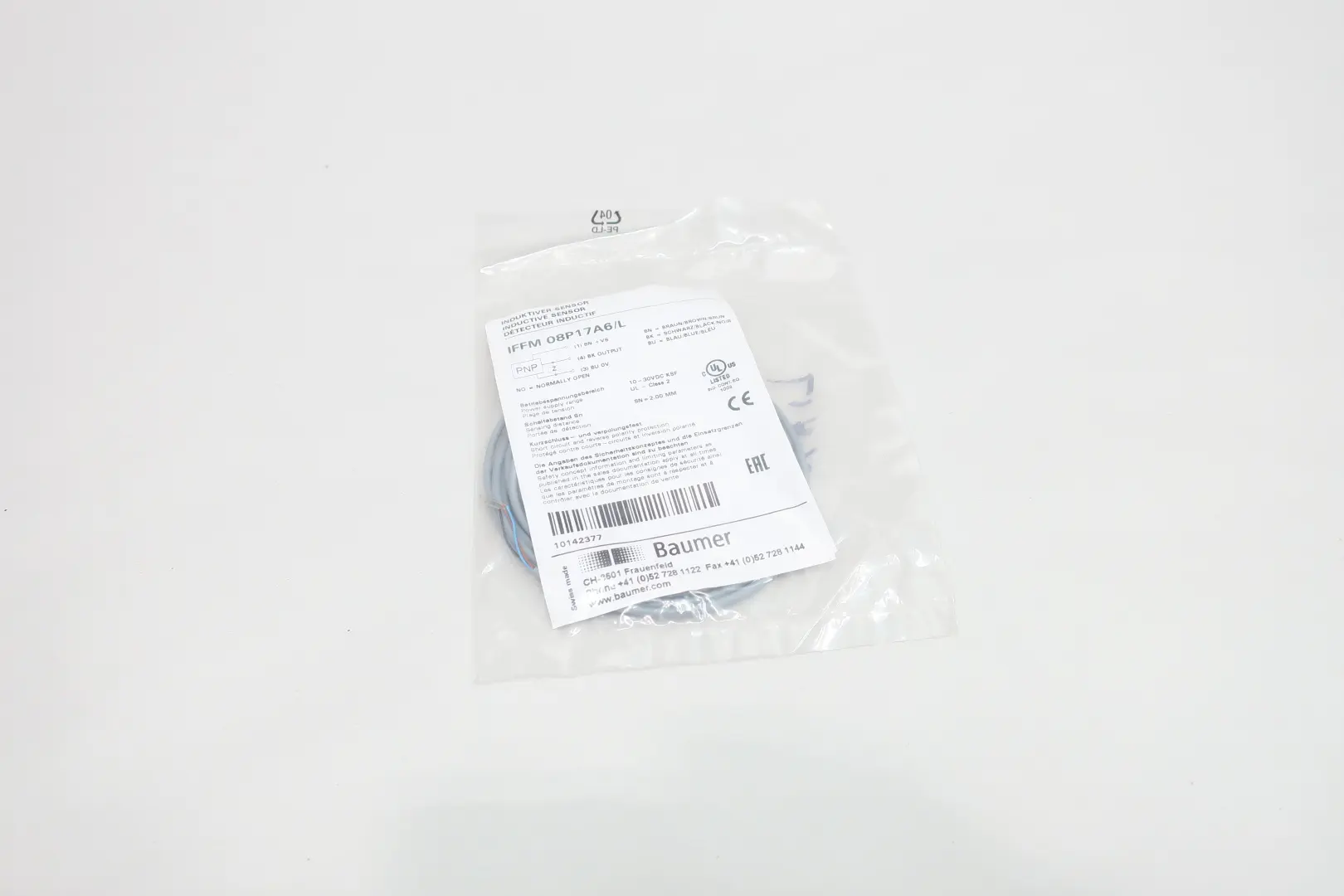 Produktfoto 1 von BAUMER IFFM 08P17A6/L