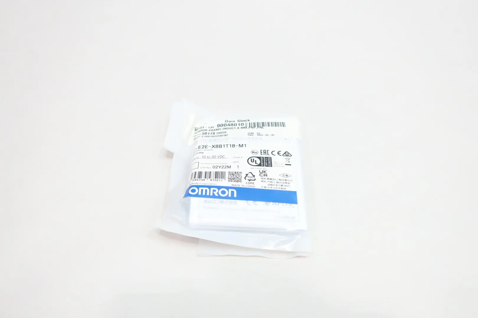 Produktfoto 1 von OMRON E2E-X8B1T18-M1