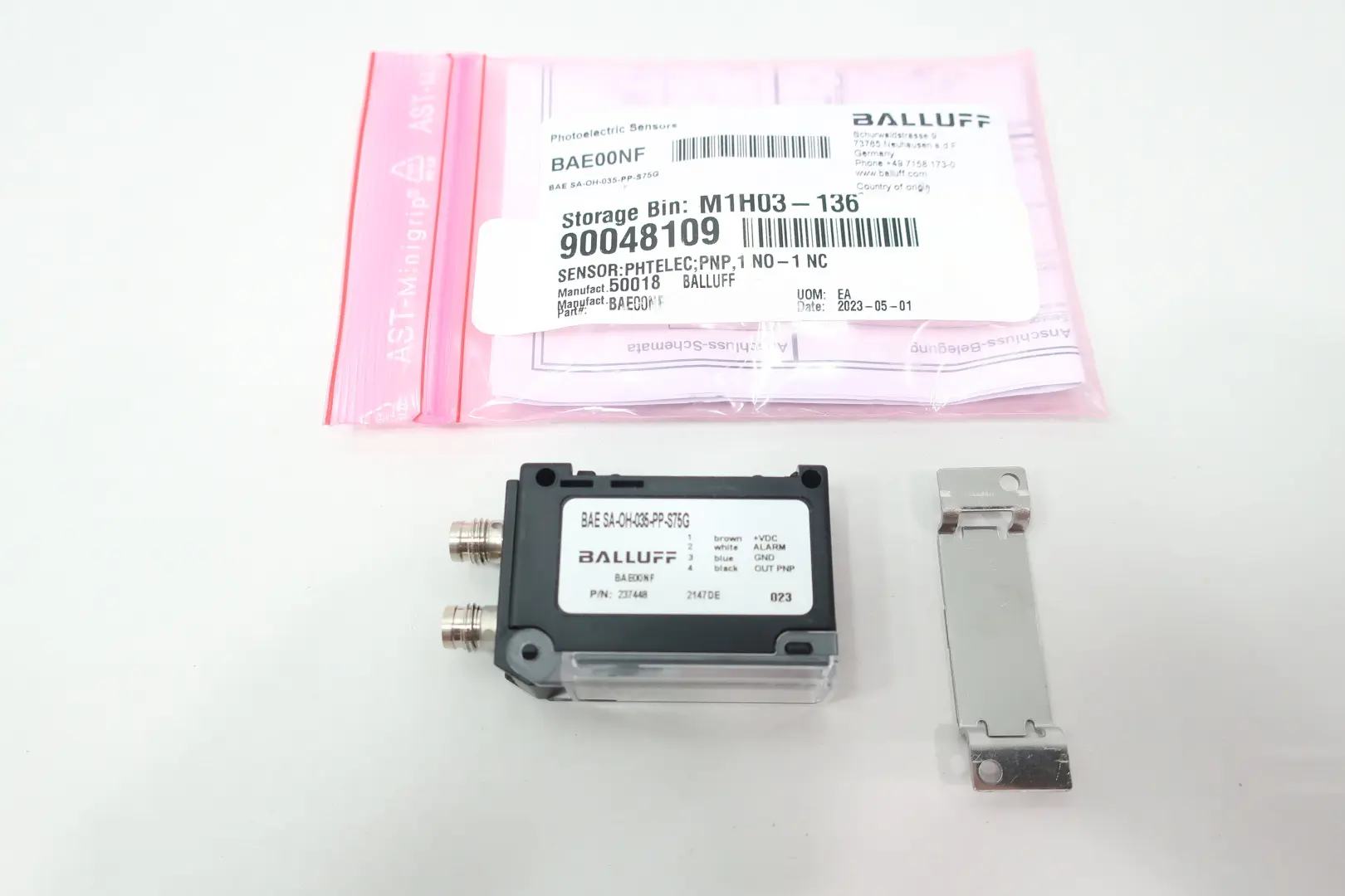 Produktfoto 1 von BALLUFF BAE00NF BAE SA-OH-035-PP-S75G