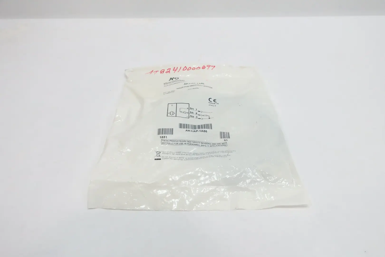 Produktfoto 1 von MICRO DETECTORS MD AK1/AP-1A86