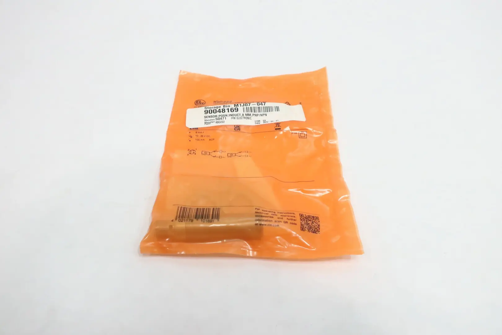 Produktfoto 1 von IFM EFECTOR IGC222 IGK2008BFRKG/M/2LED/US-104-IRF