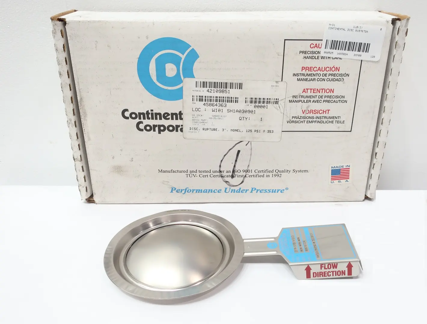Produktfoto 1 von CONTINENTAL DISC 8187672A