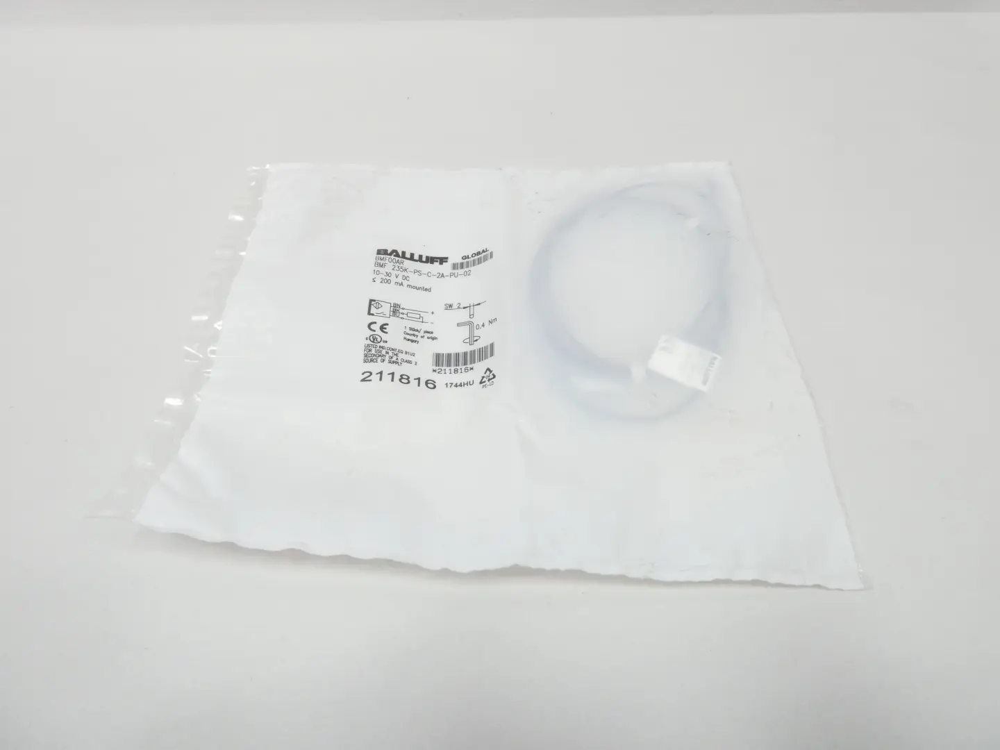 Produktfoto 1 von BALLUFF BMF00AR BMF 235K-PS-C-2A-PU-02