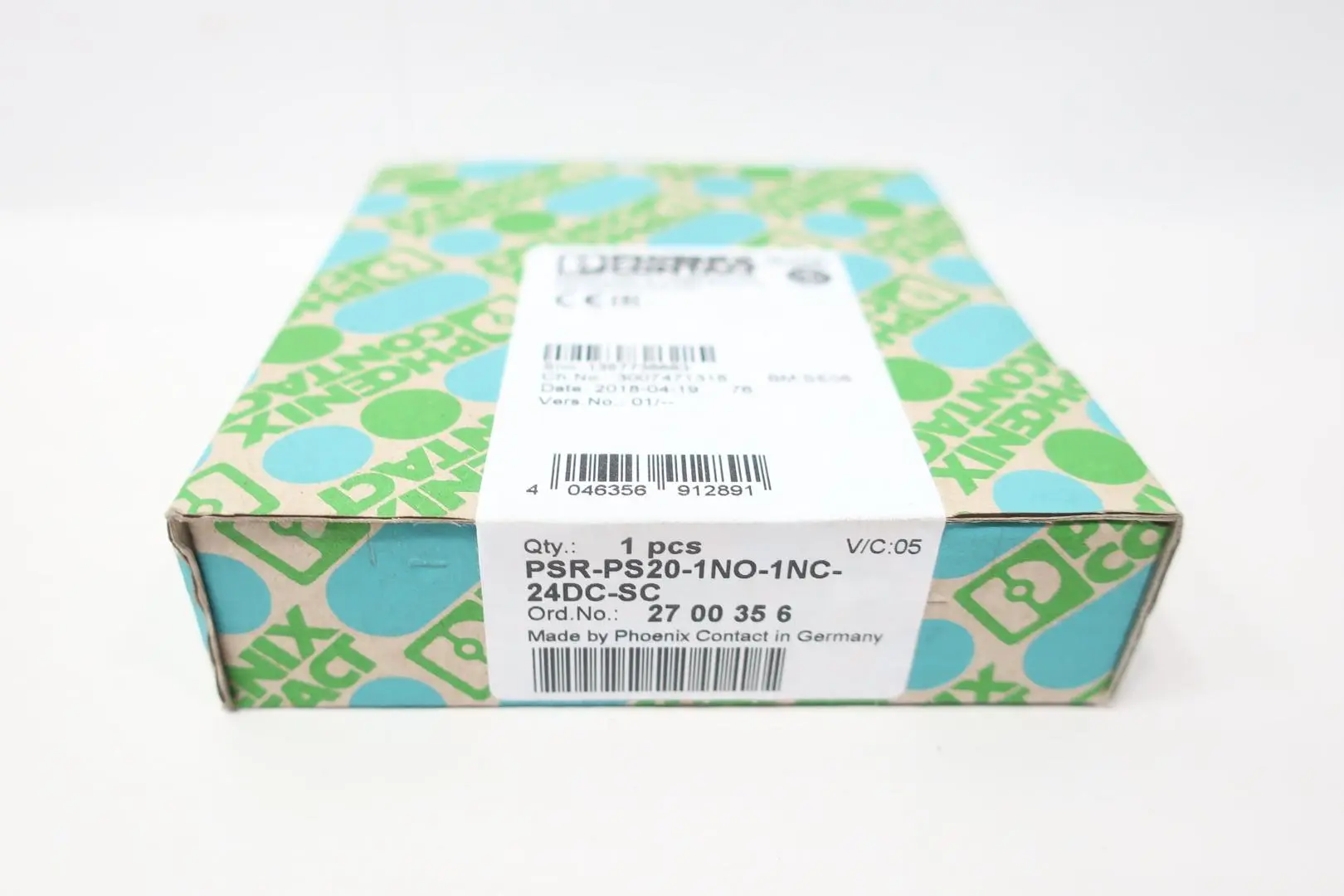 Produktfoto 1 von PHOENIX CONTACT PSR-PS20-1NO-1NC-24DC-SC