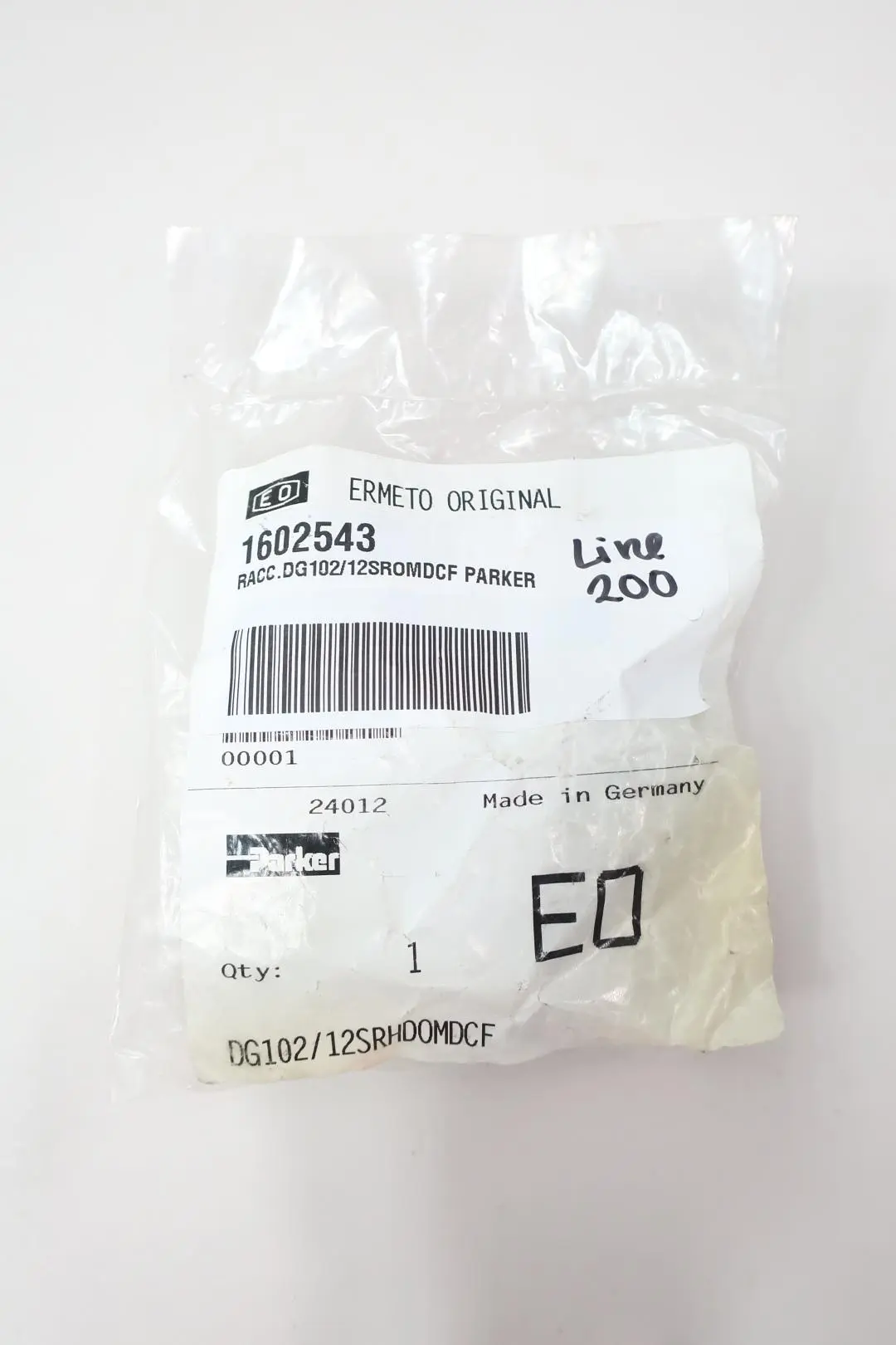 Produktfoto 1 von PARKER DG102/12SRHDOMDCF
