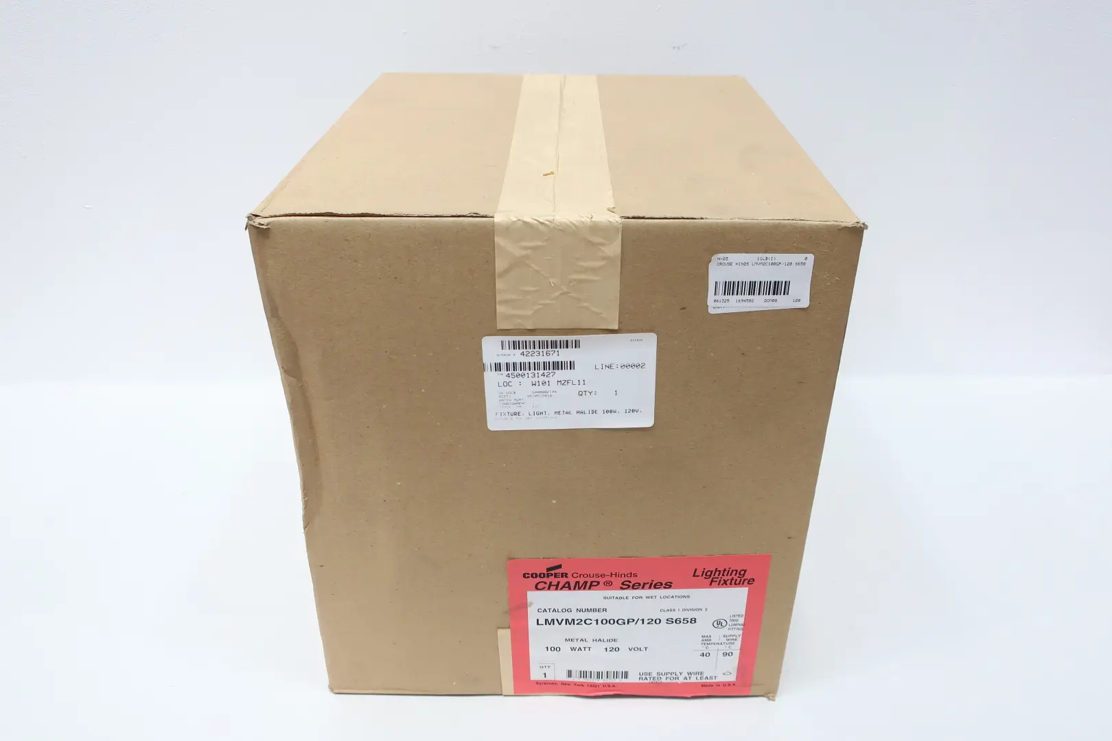 Produktfoto 1 von CROUSE HINDS LMVM2C100GP/120 S658