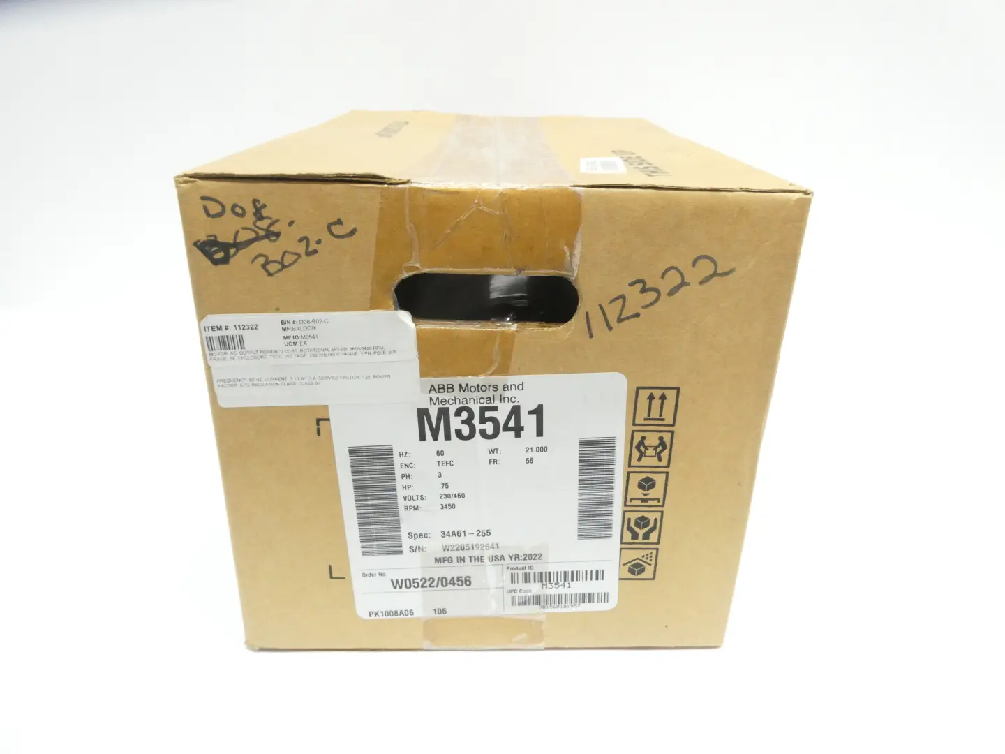 Produktfoto 1 von BALDOR M3541