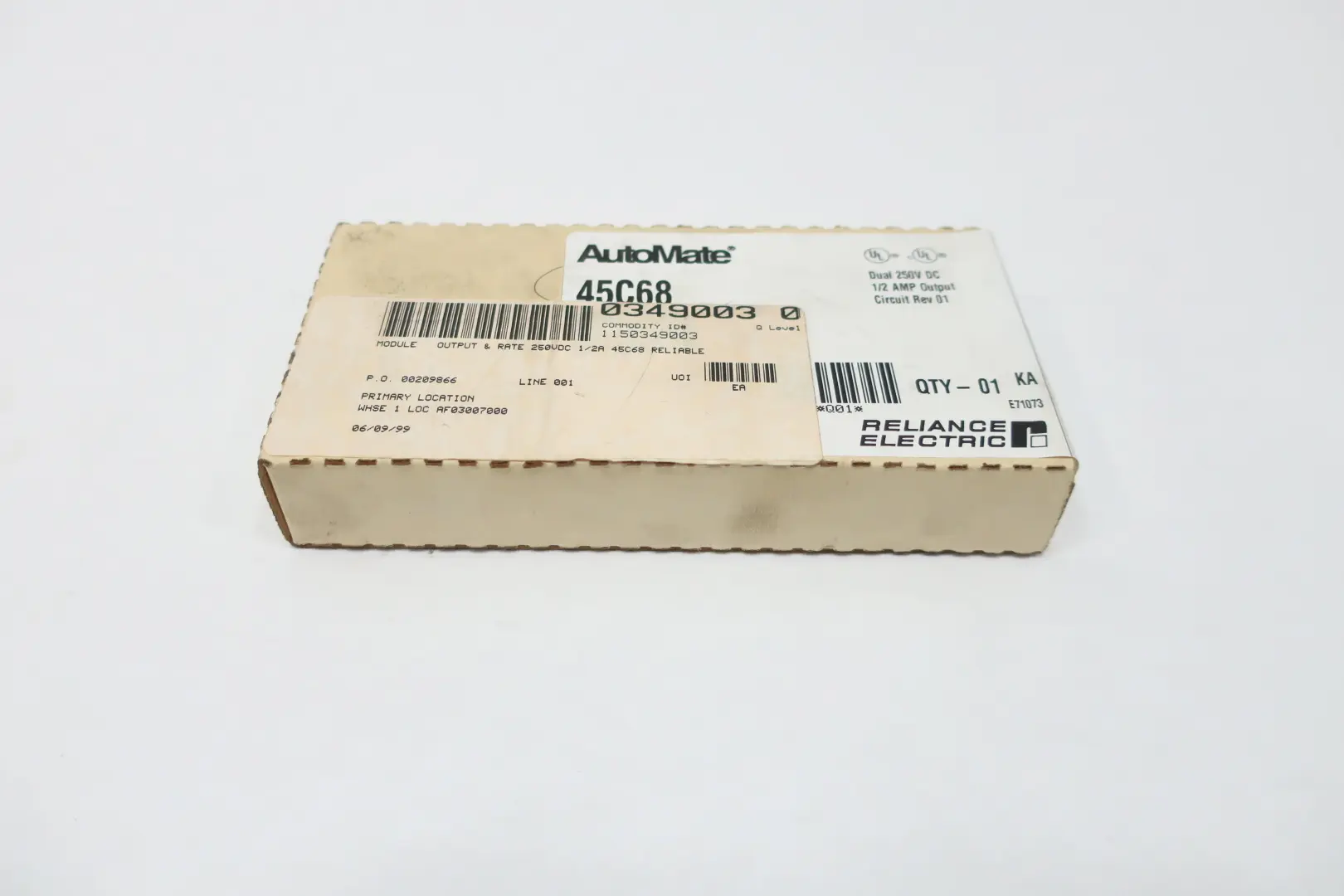 Produktfoto 1 von RELIANCE ELECTRIC 45C68