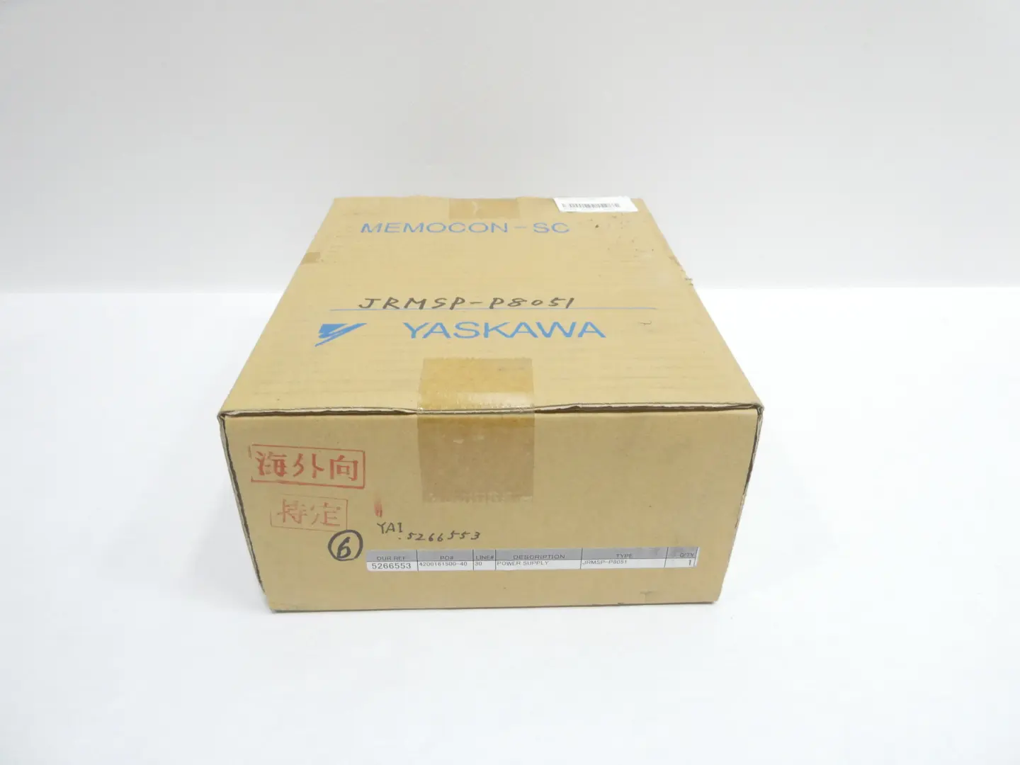 Produktfoto 1 von YASKAWA JRMSP-P8051