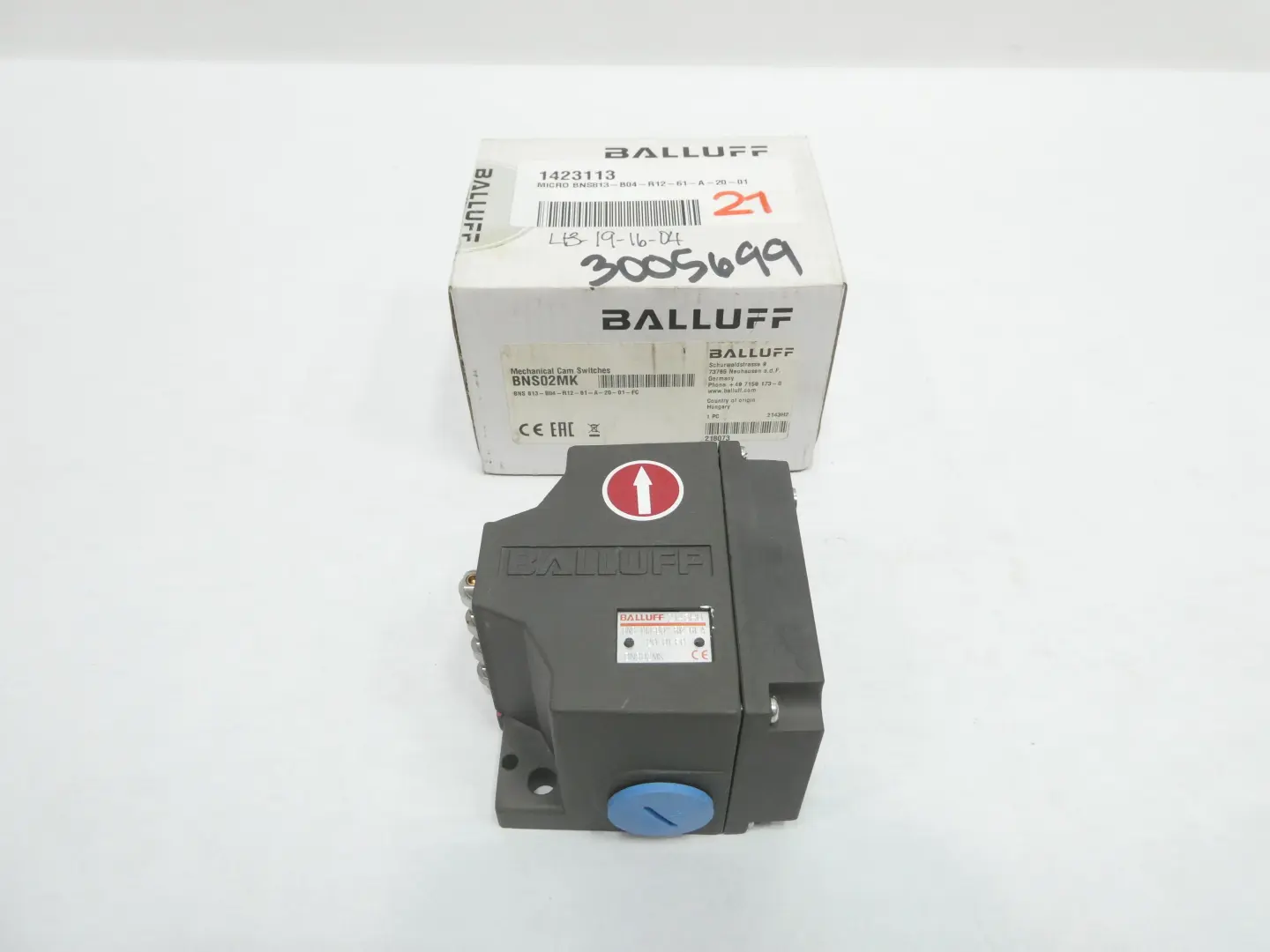 Produktfoto 1 von BALLUFF BNS02MK BNS 813-B04-R12-61-A-20-01-FC