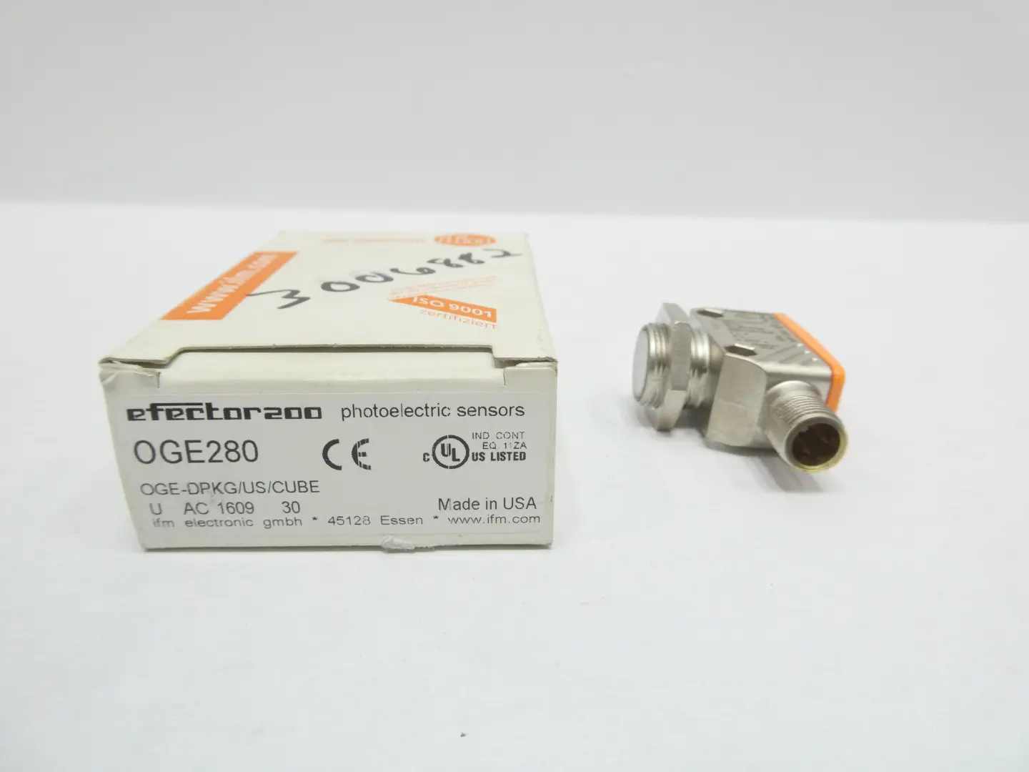 Produktfoto 1 von IFM OGE280 OGE-DPKG/US/CUBE