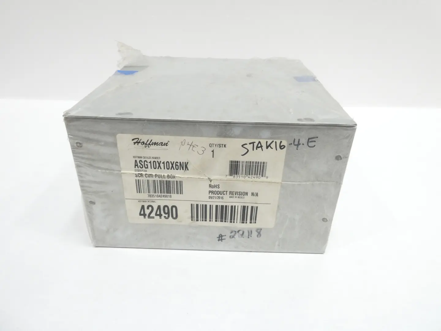 HOFFMAN ASG10X10X6NK