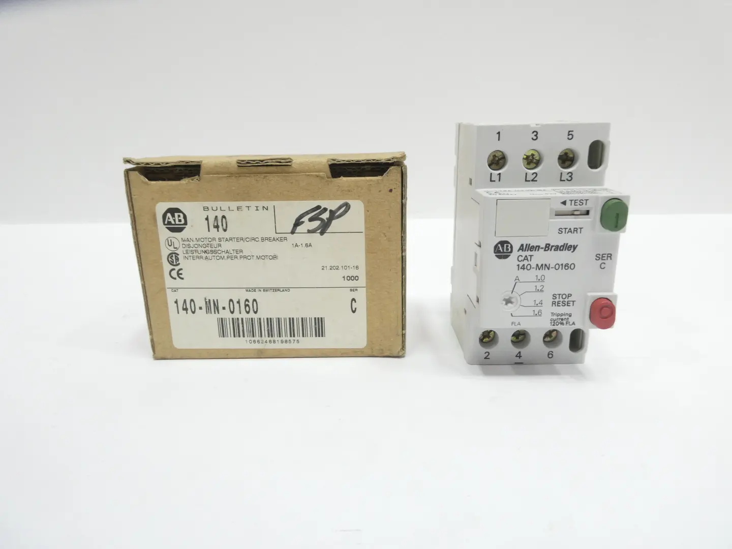 Produktfoto 1 von ALLEN BRADLEY 140-MN-0160