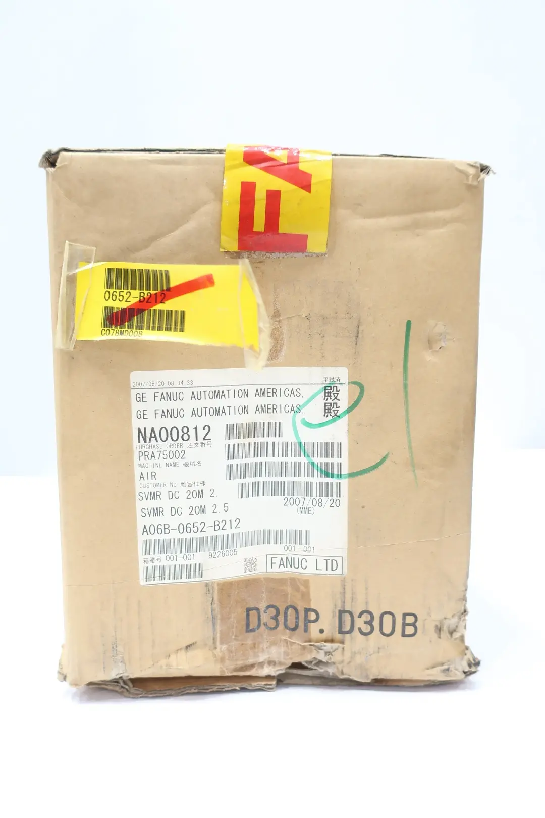 Produktfoto 1 von FANUC A06B-0652-B212