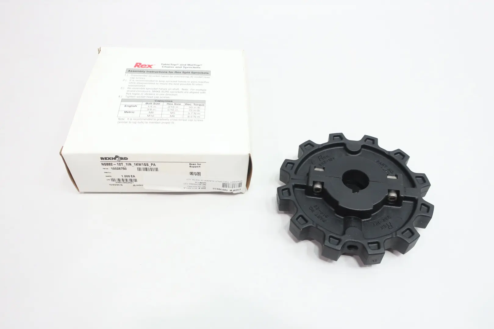Produktfoto 1 von REXNORD NS882-12T-1IN-1KW1SS-PA
