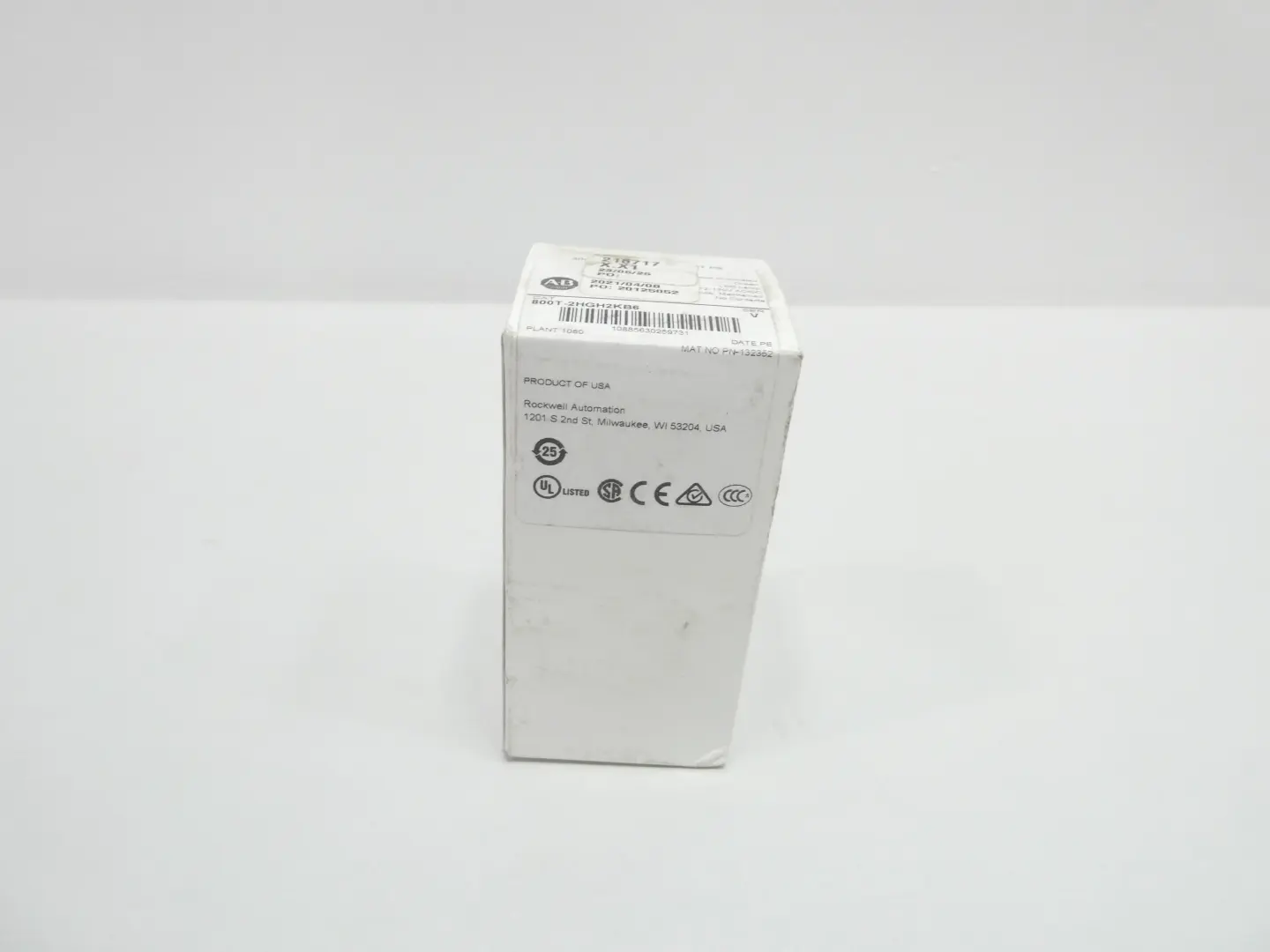 Produktfoto 1 von ALLEN BRADLEY 800T-2HGH2KB6