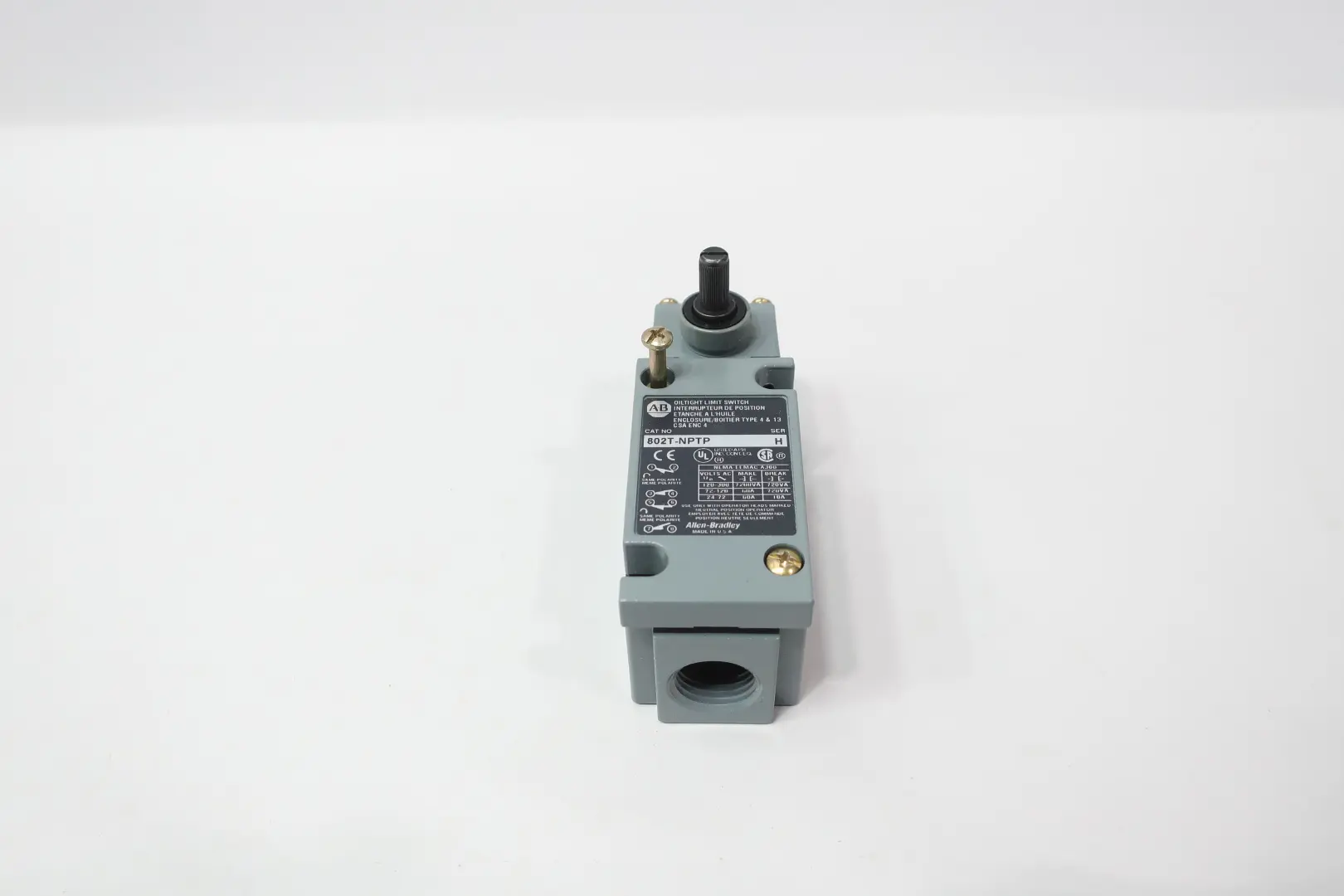 Produktfoto 1 von ALLEN BRADLEY 802T-NPTP