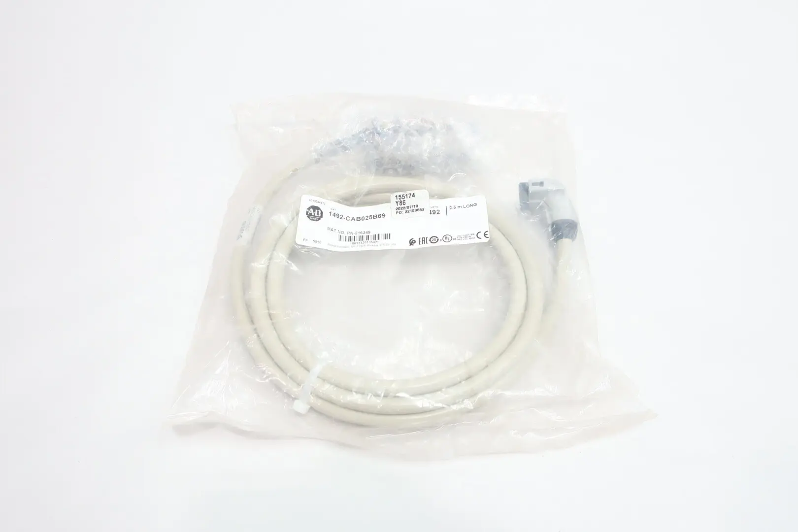 Produktfoto 1 von ALLEN BRADLEY 1492-CAB025B69