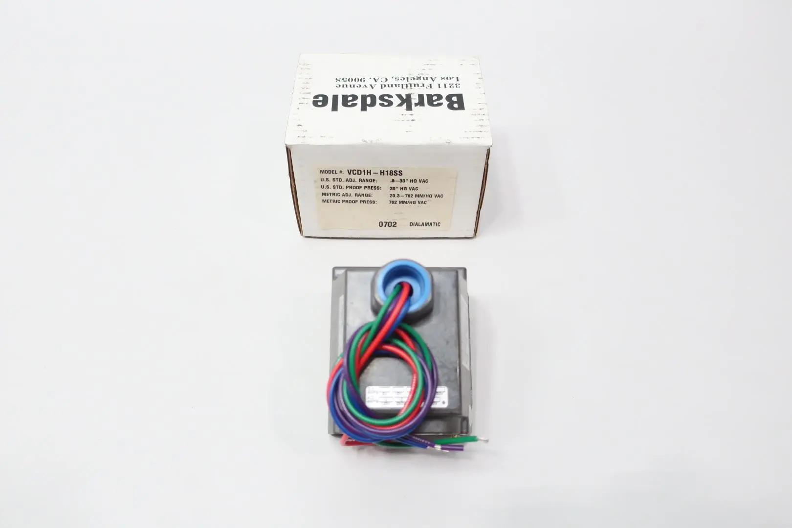 Produktfoto 1 von BARKSDALE VCD1H-H18SS