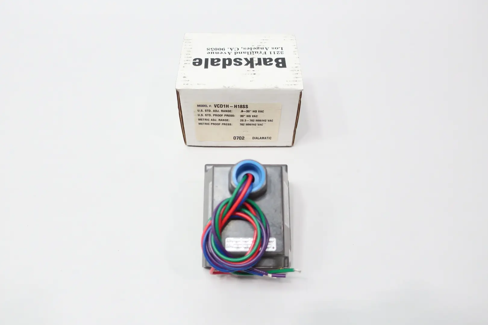 Produktfoto 1 von BARKSDALE VCD1H-H18SS