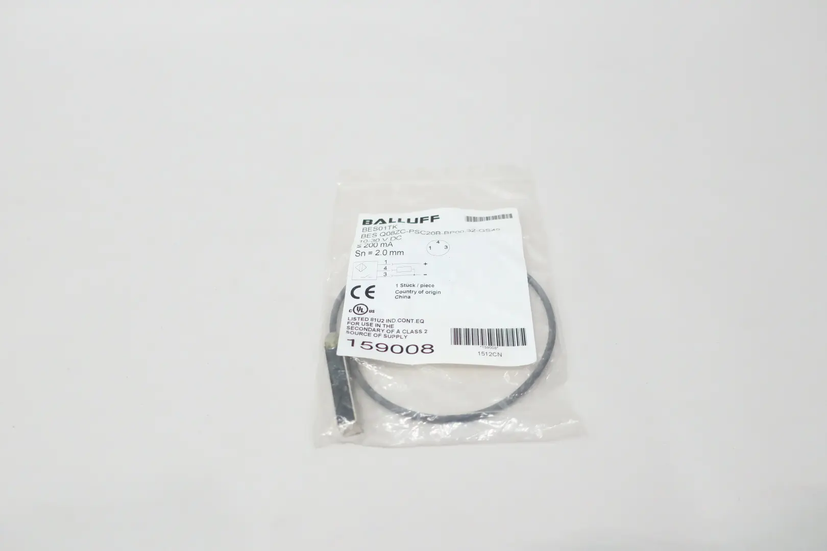BALLUFF BES01TK BES Q08ZC-PSC20B-BP00-32-GS49