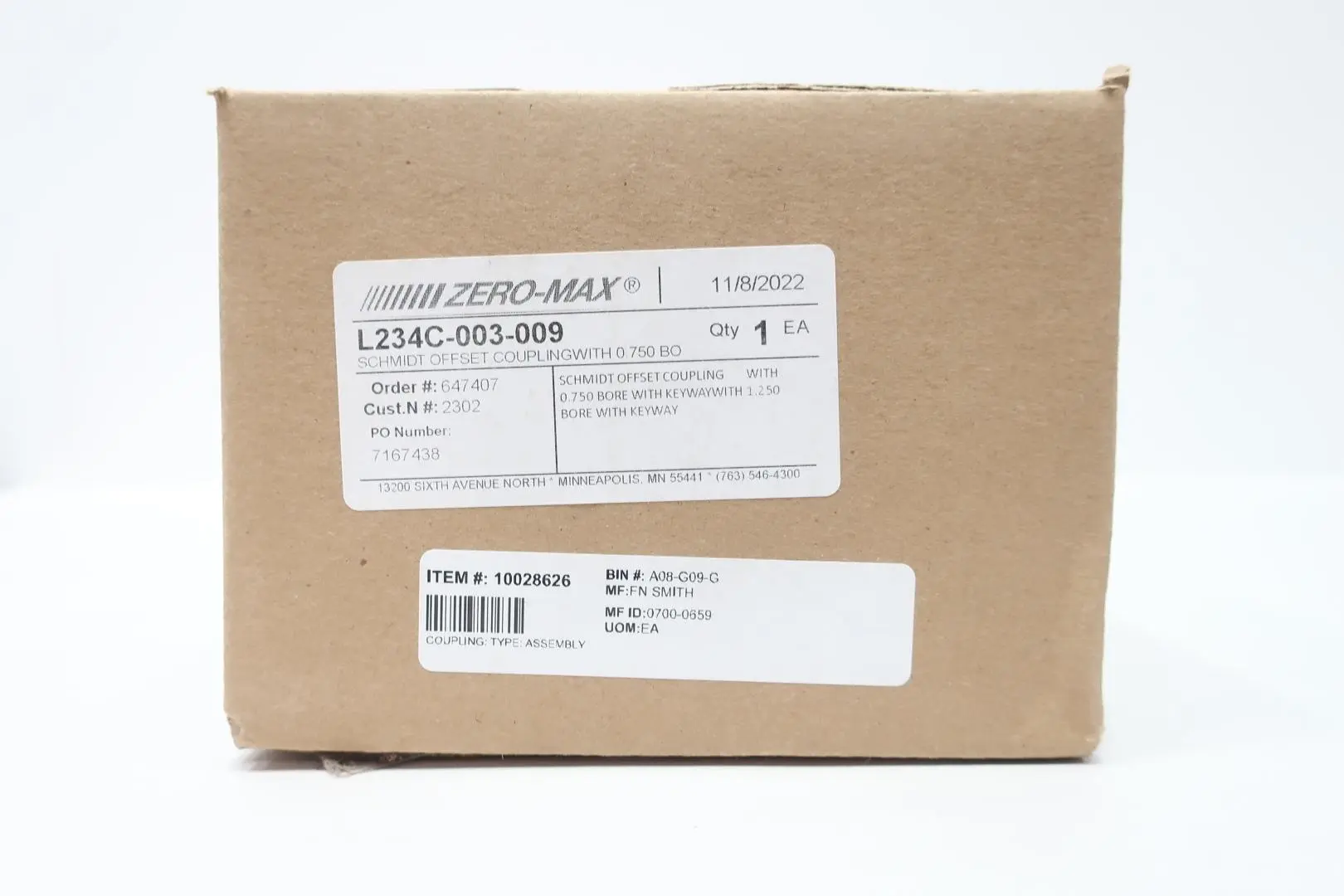 ZERO-MAX L234C-003-009