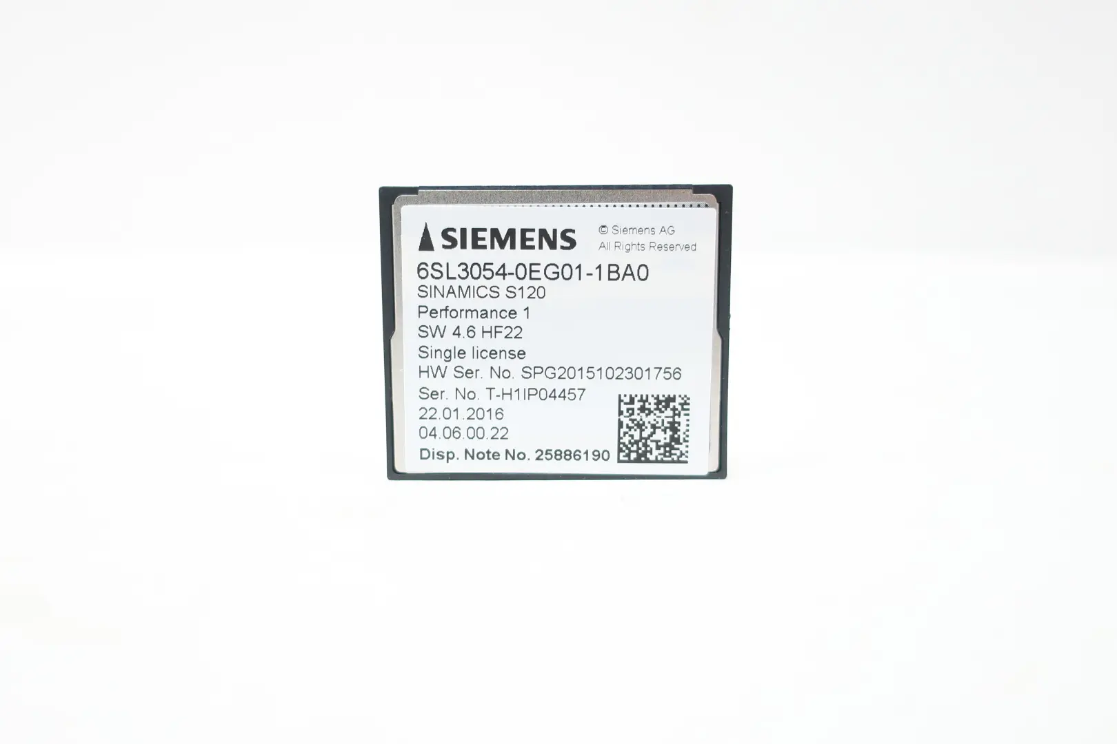Produktfoto 1 von SIEMENS 6SL3054-0EG01-1BA0