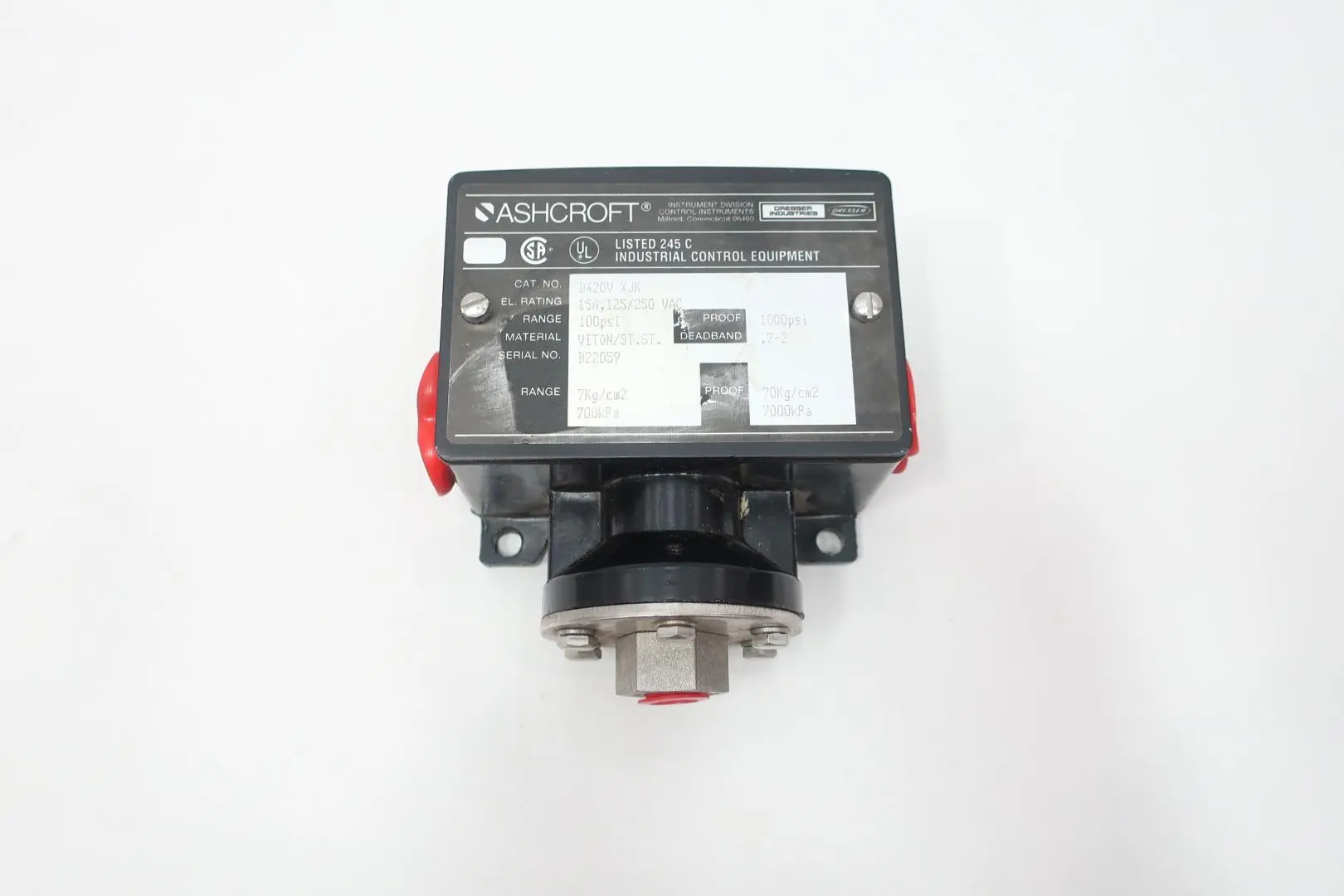 Produktfoto 1 von ASHCROFT B420V XJK