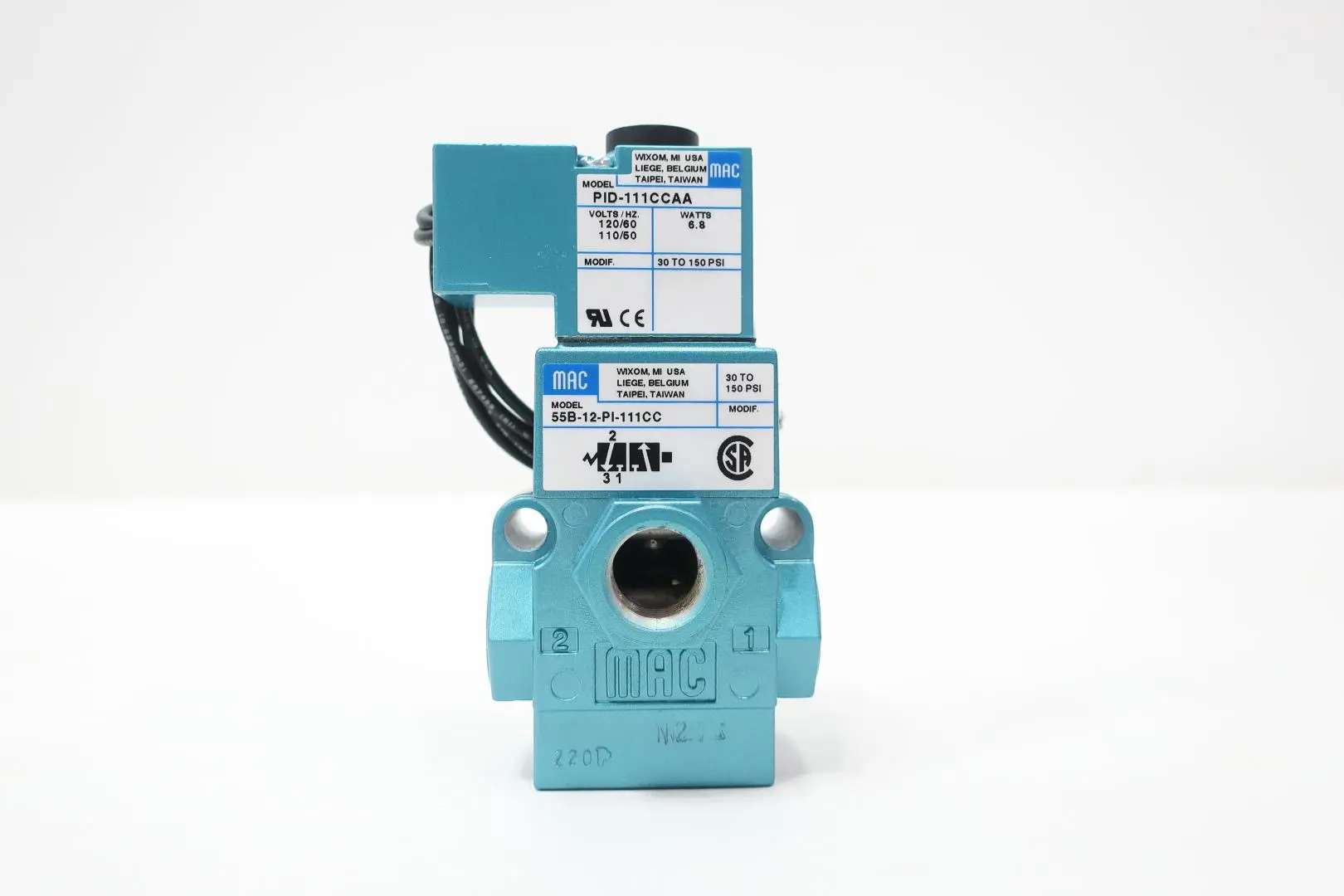 Produktfoto 1 von MAC 55B-12-PI-111CC