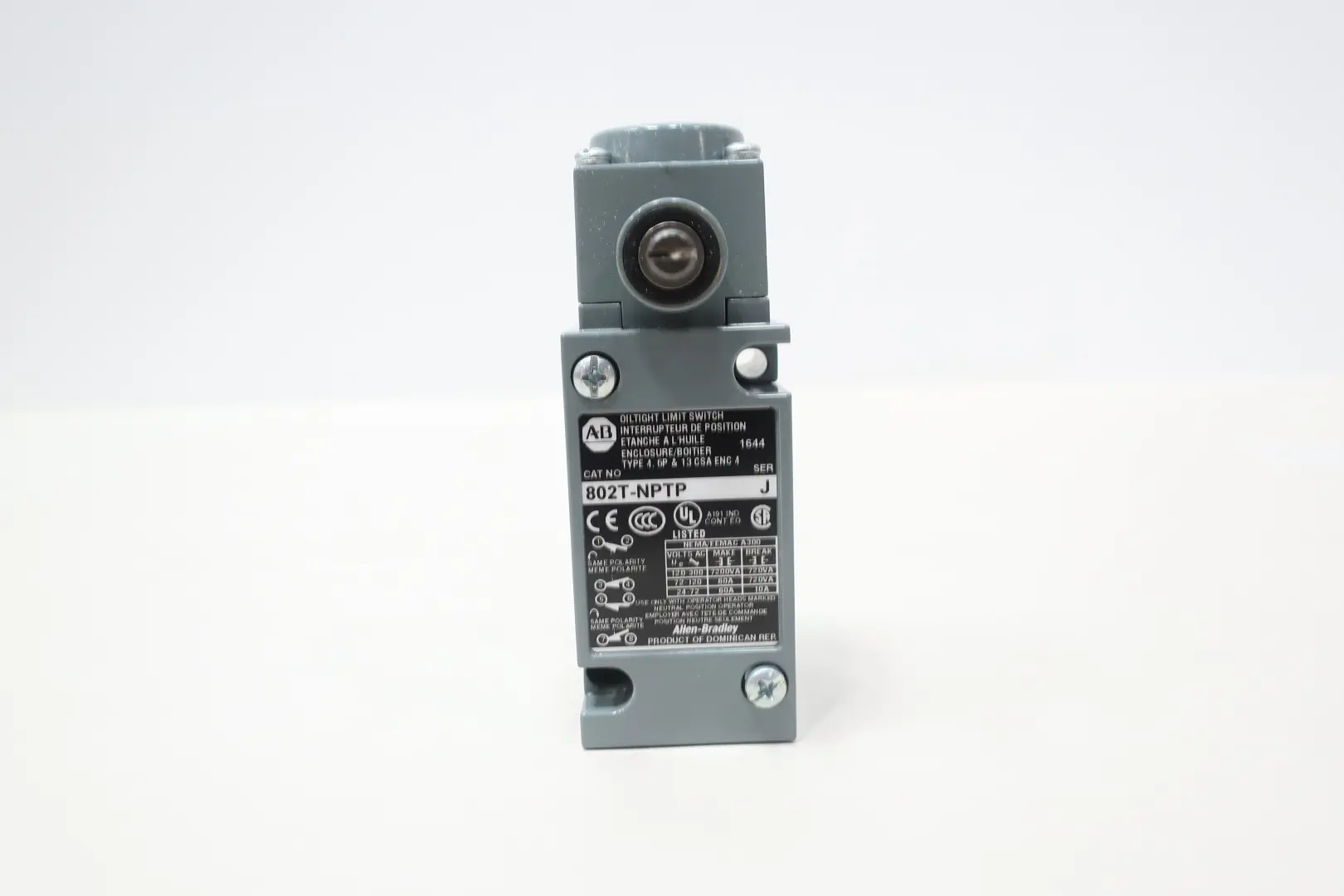 Produktfoto 1 von ALLEN BRADLEY 802T-NPTP
