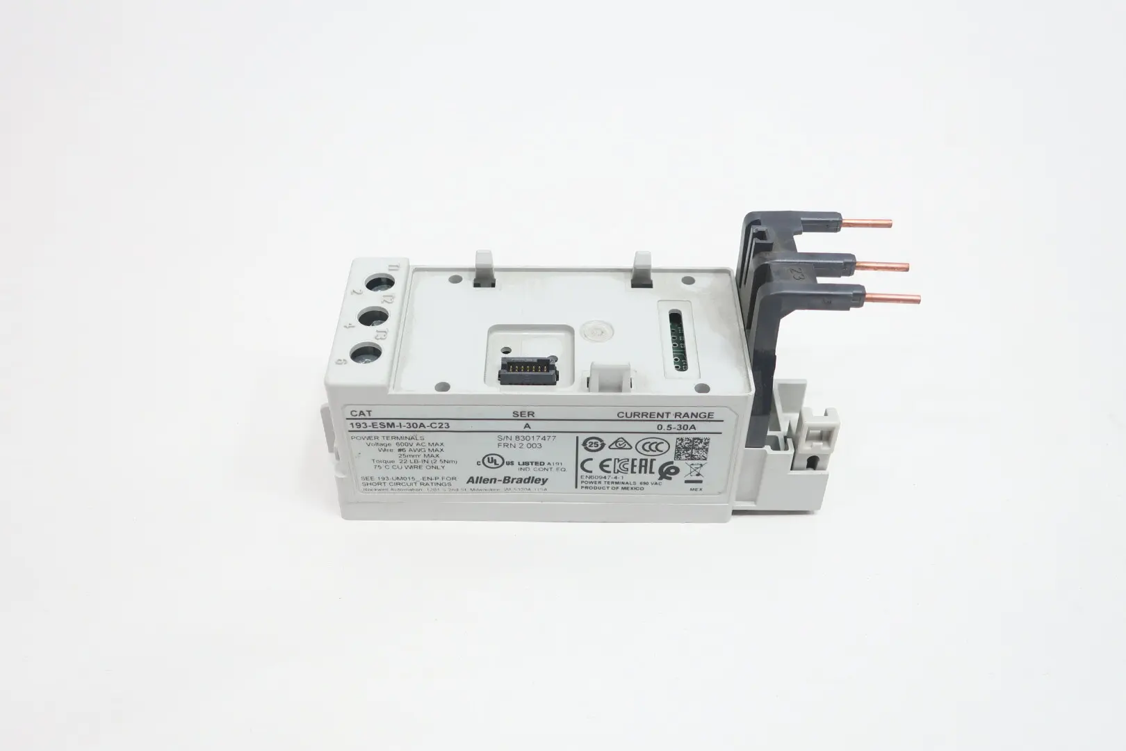 Produktfoto 1 von ALLEN BRADLEY 193-ESM-I-30A-C23