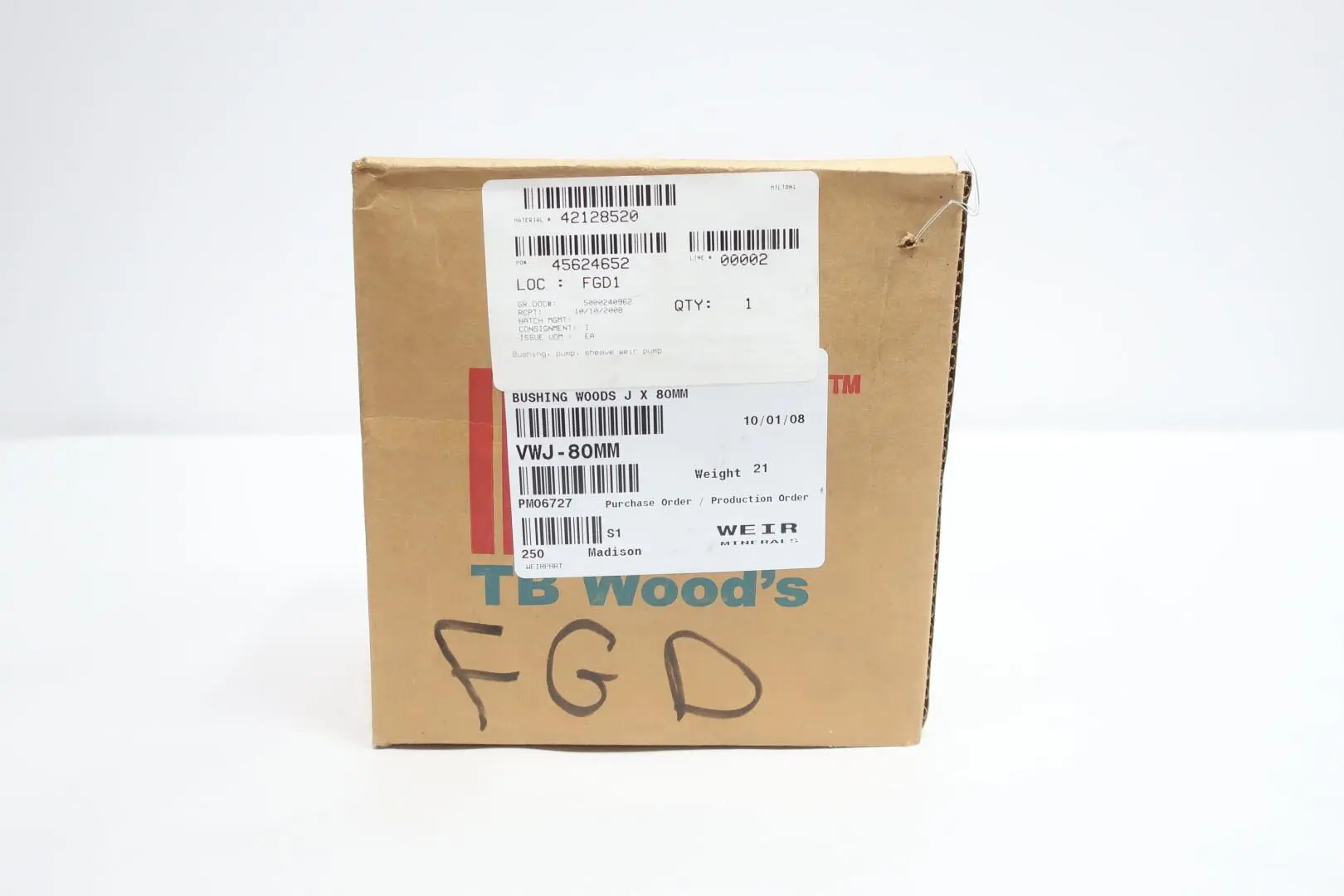 Produktfoto 1 von TB WOODS J80MM