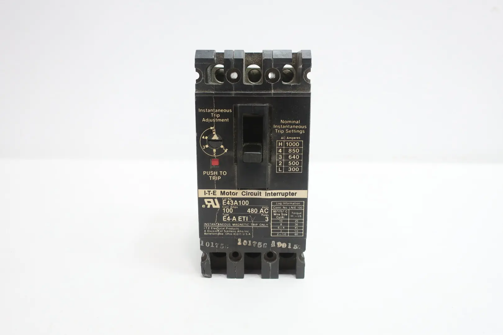 Produktfoto 1 von ITE E43A100