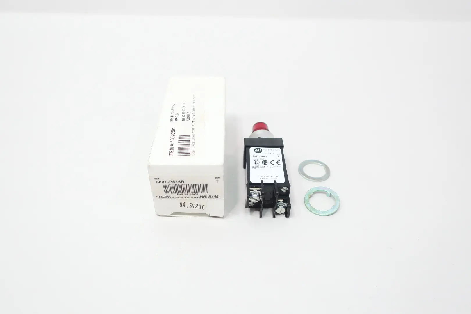 Produktfoto 1 von ALLEN BRADLEY 800T-PS16R