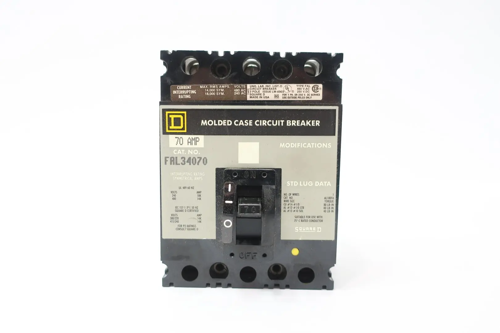 Produktfoto 1 von SQUARE D FAL34070