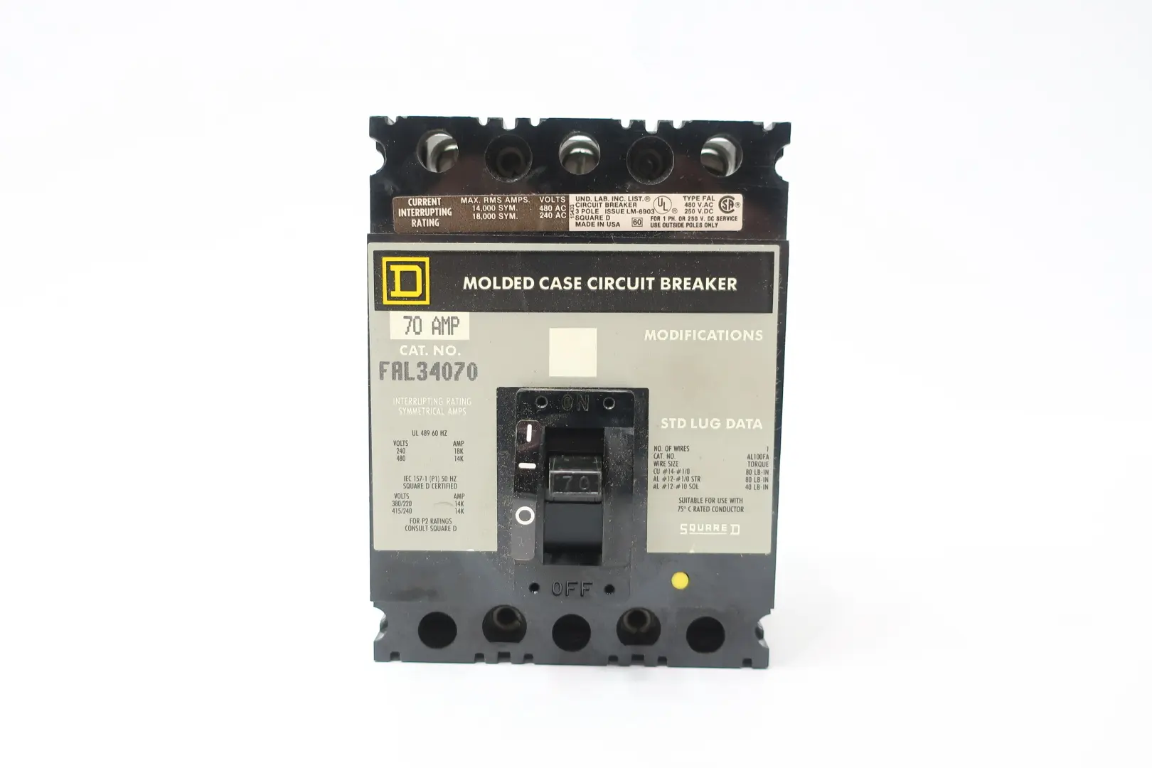 Produktfoto 1 von SQUARE D FAL34070