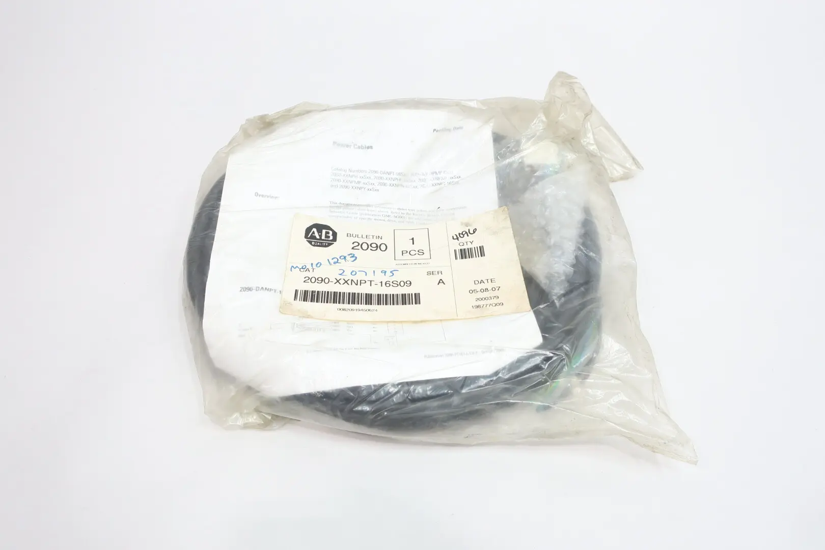 Produktfoto 1 von ALLEN BRADLEY 2090-XXNPT-16S09