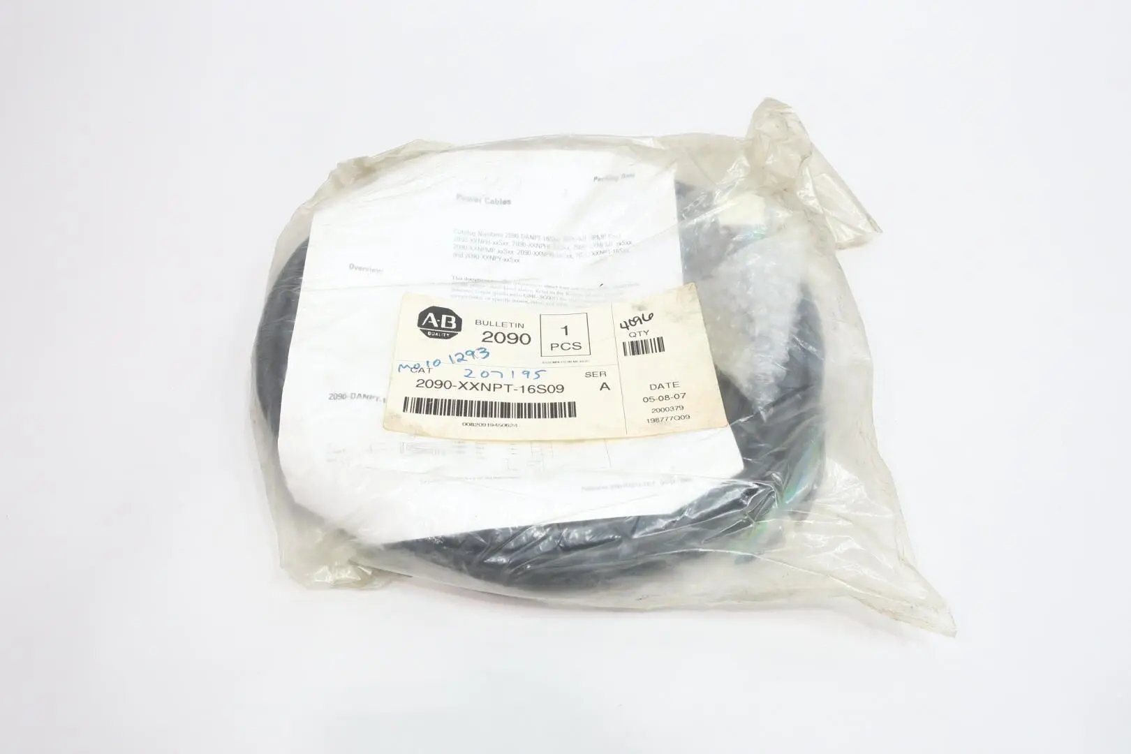 Produktfoto 1 von ALLEN BRADLEY 2090-XXNPT-16S09