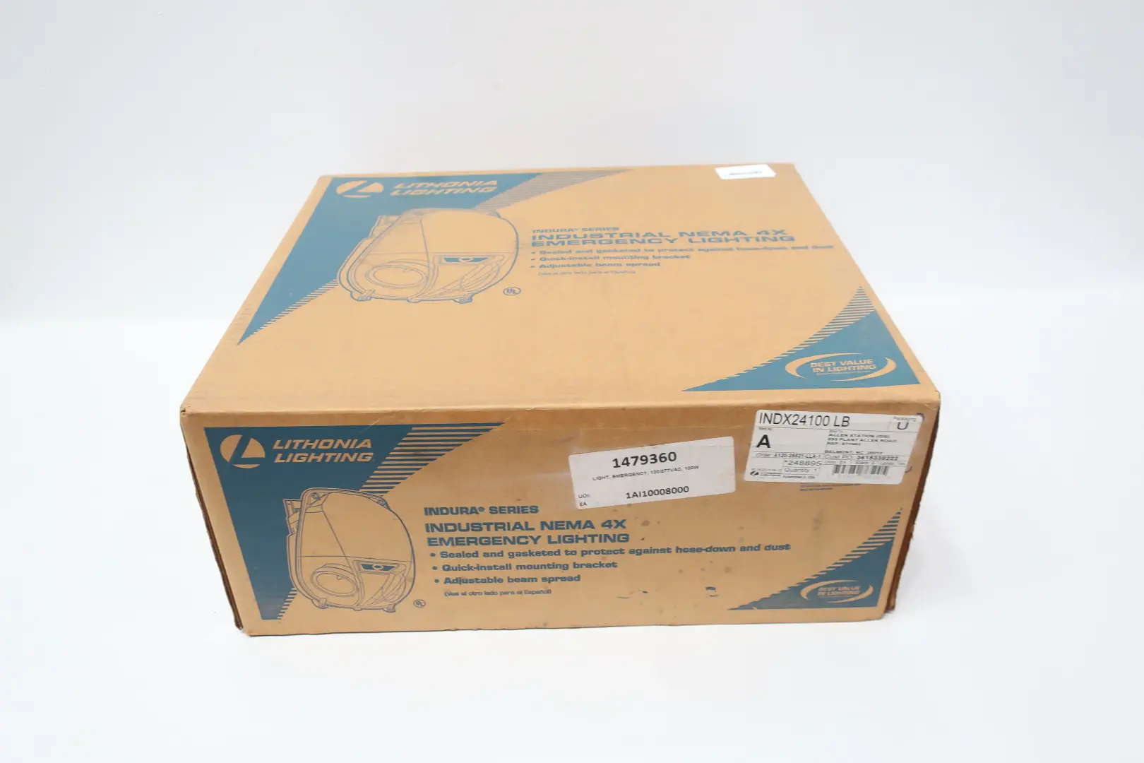 Produktfoto 1 von LITHONIA LIGHTING INDX24100LB