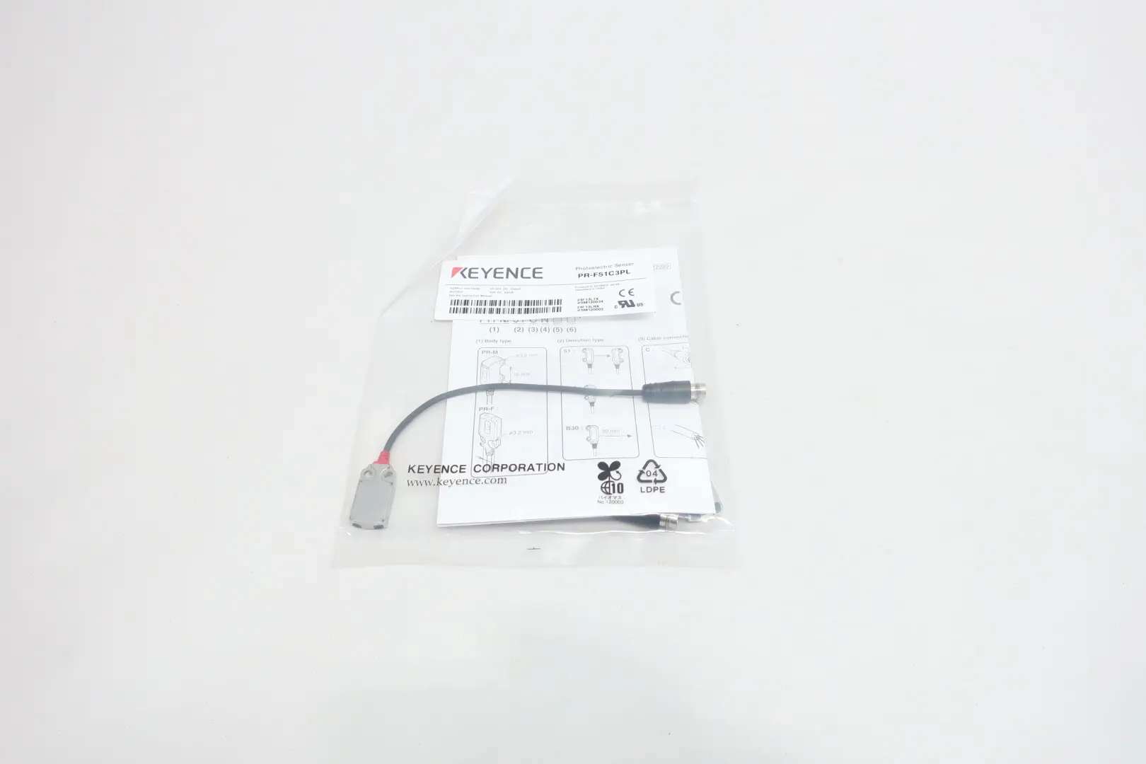 Produktfoto 1 von KEYENCE PR-F51C3PL